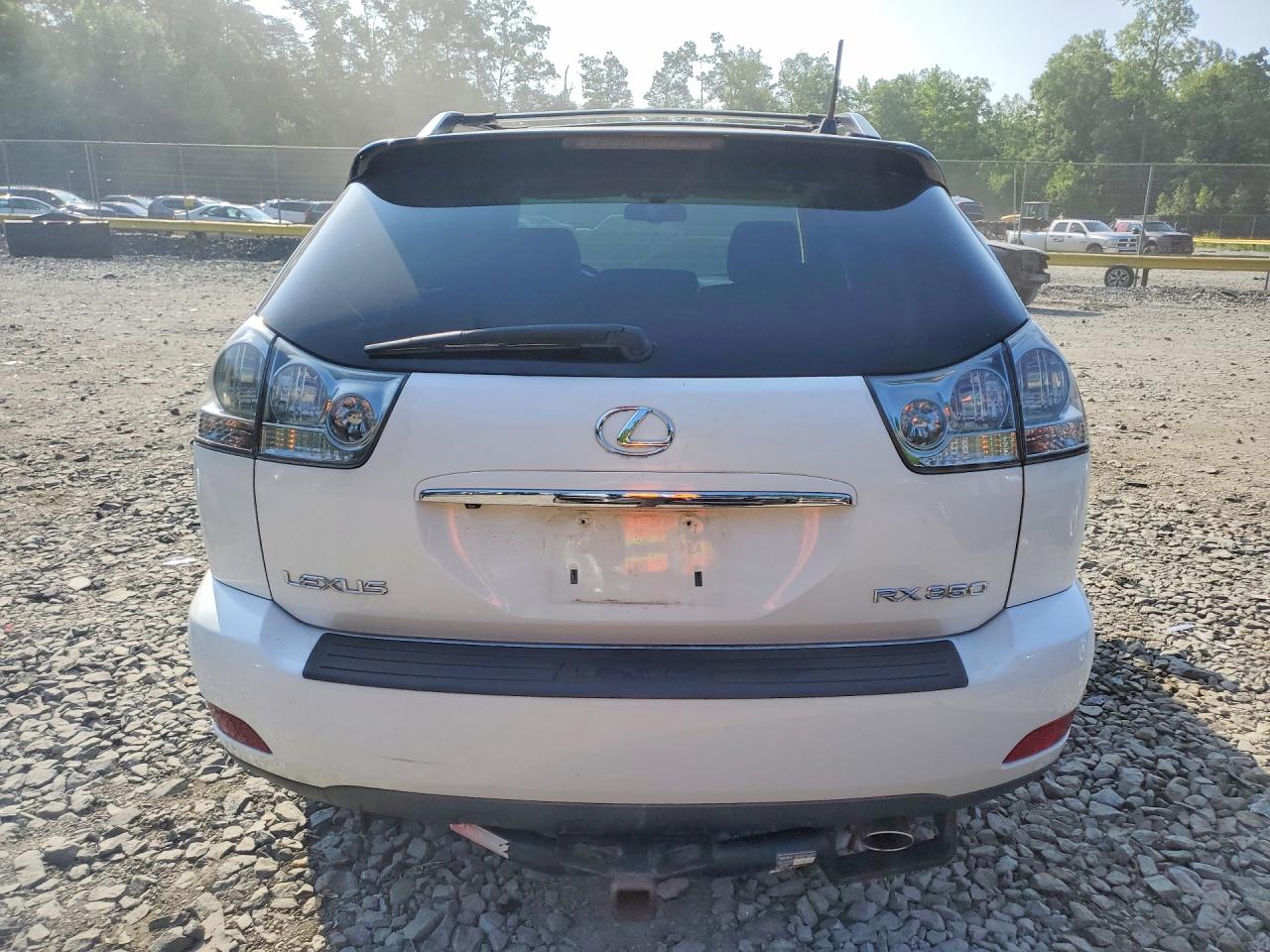 2009 Lexus Rx 350 White vin: 2T2GK31U59C067459