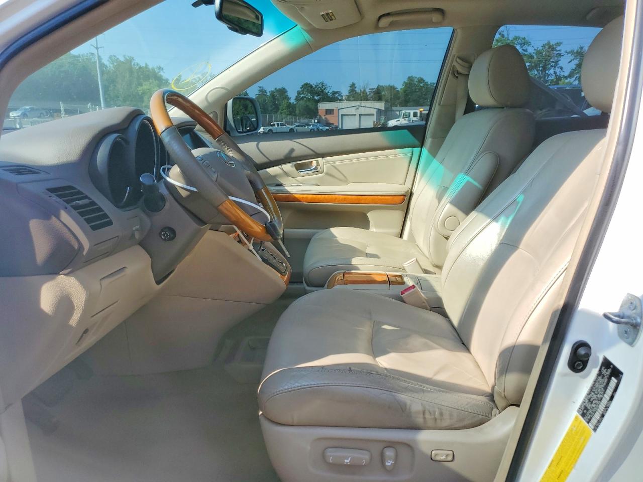 2009 Lexus Rx 350 White vin: 2T2GK31U59C067459