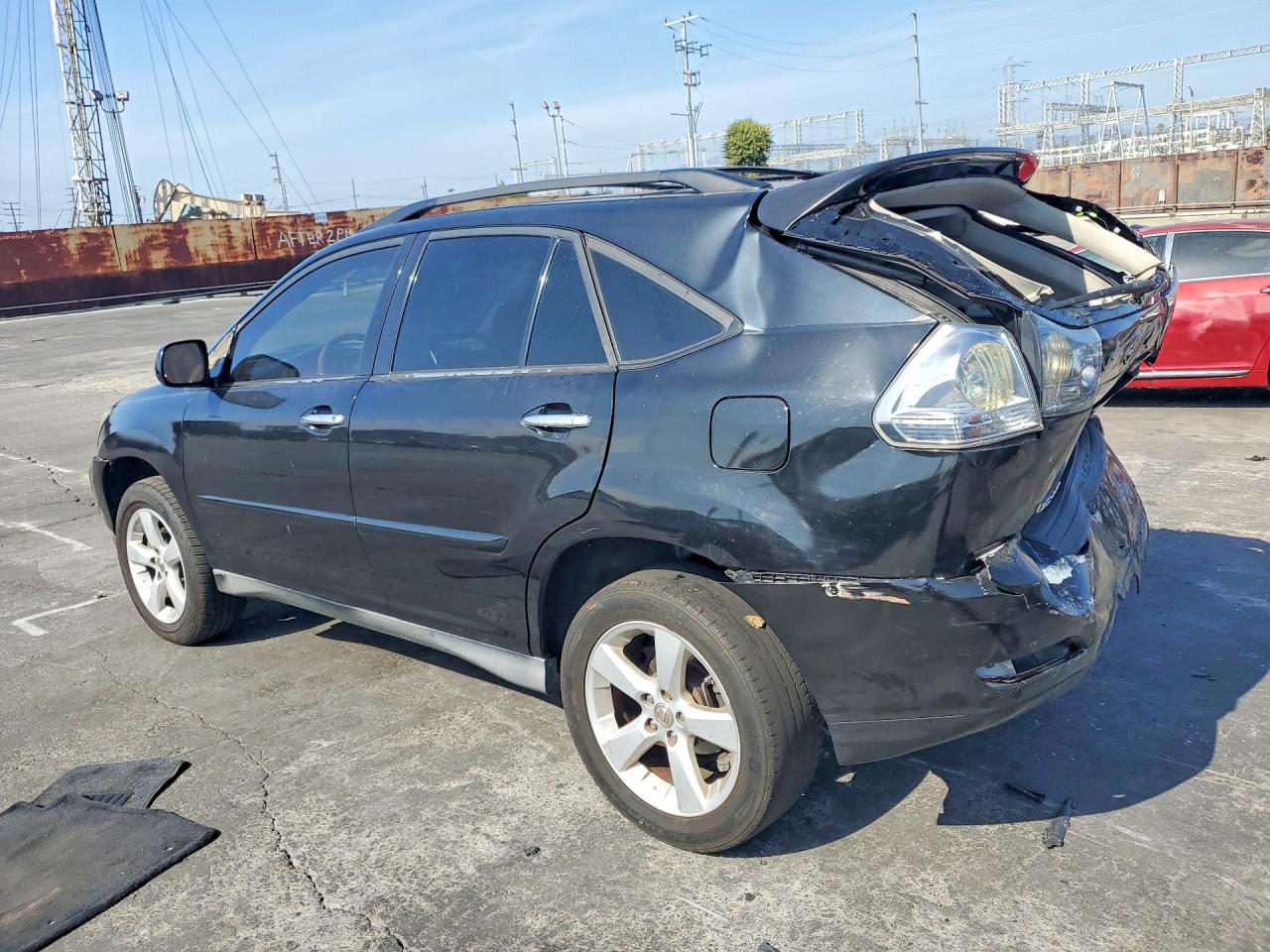2009 Lexus Rx 350 Black vin: 2T2GK31U59C070183