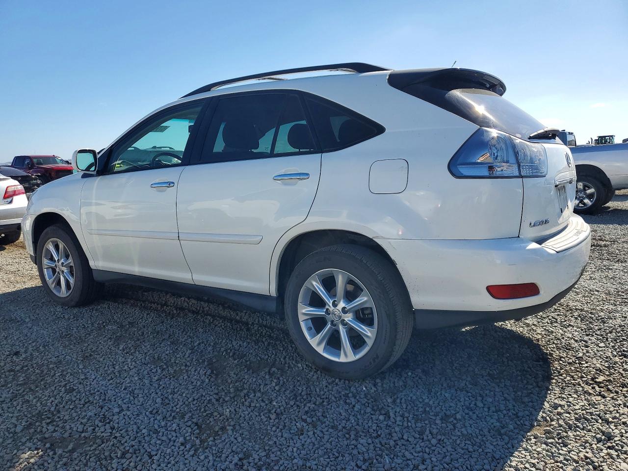 2009 Lexus Rx 350 White vin: 2T2GK31U59C073214