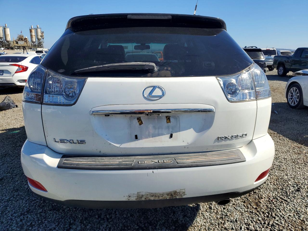 2009 Lexus Rx 350 White vin: 2T2GK31U59C073214