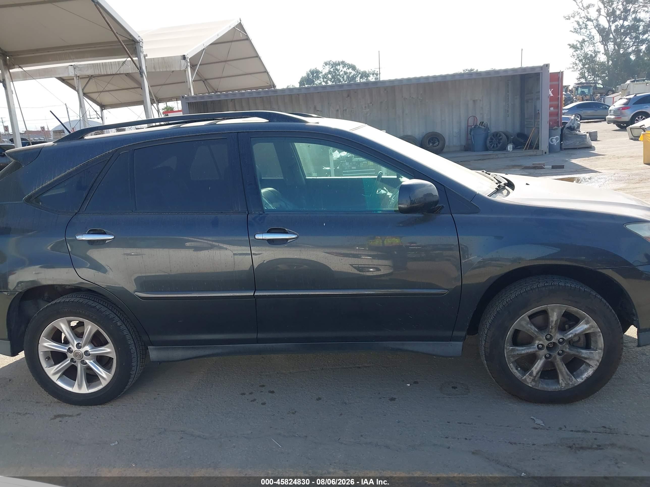 2009 Lexus Rx 350   Black vin: 2T2GK31U59C081054