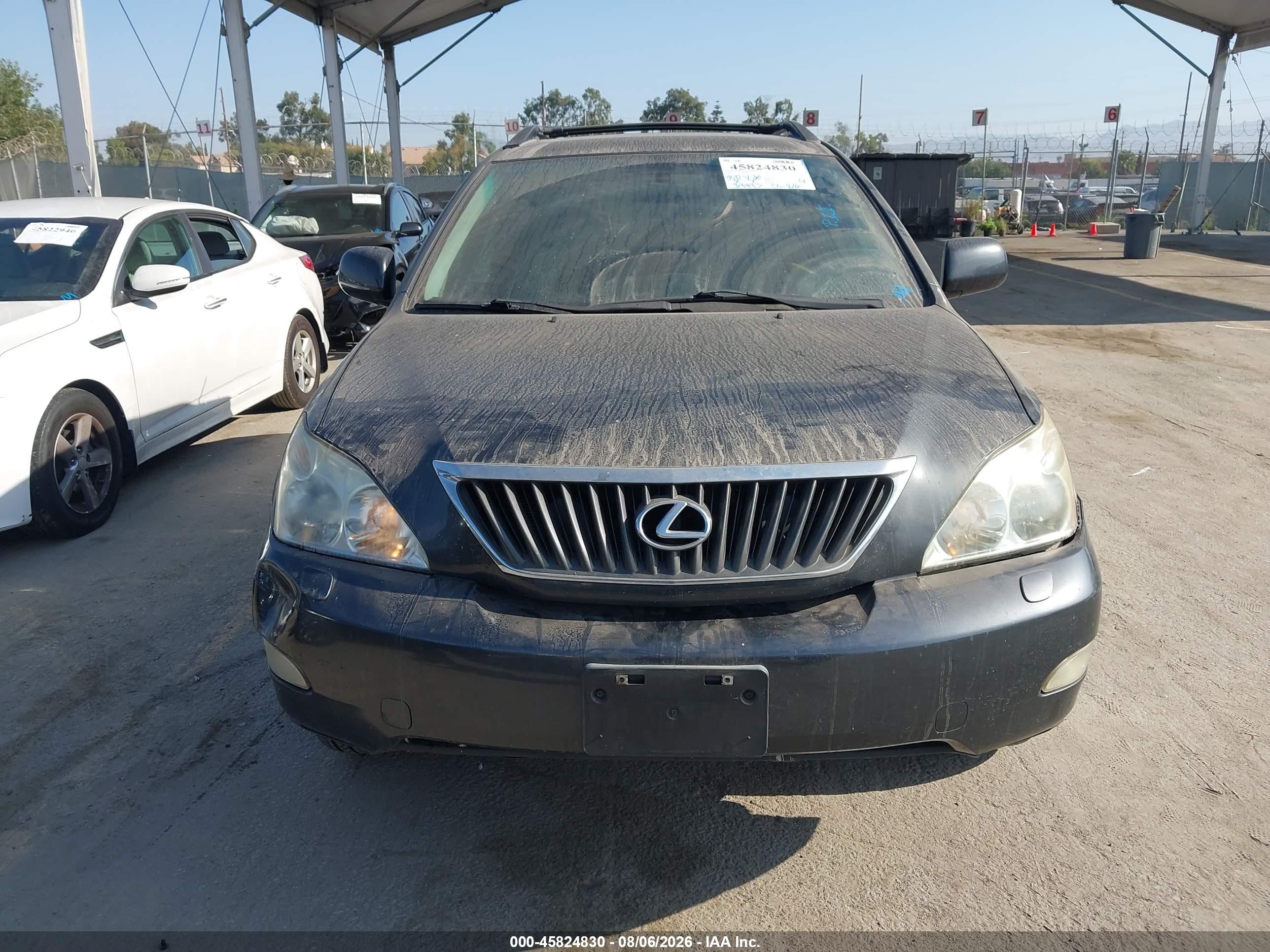 2009 Lexus Rx 350   Black vin: 2T2GK31U59C081054