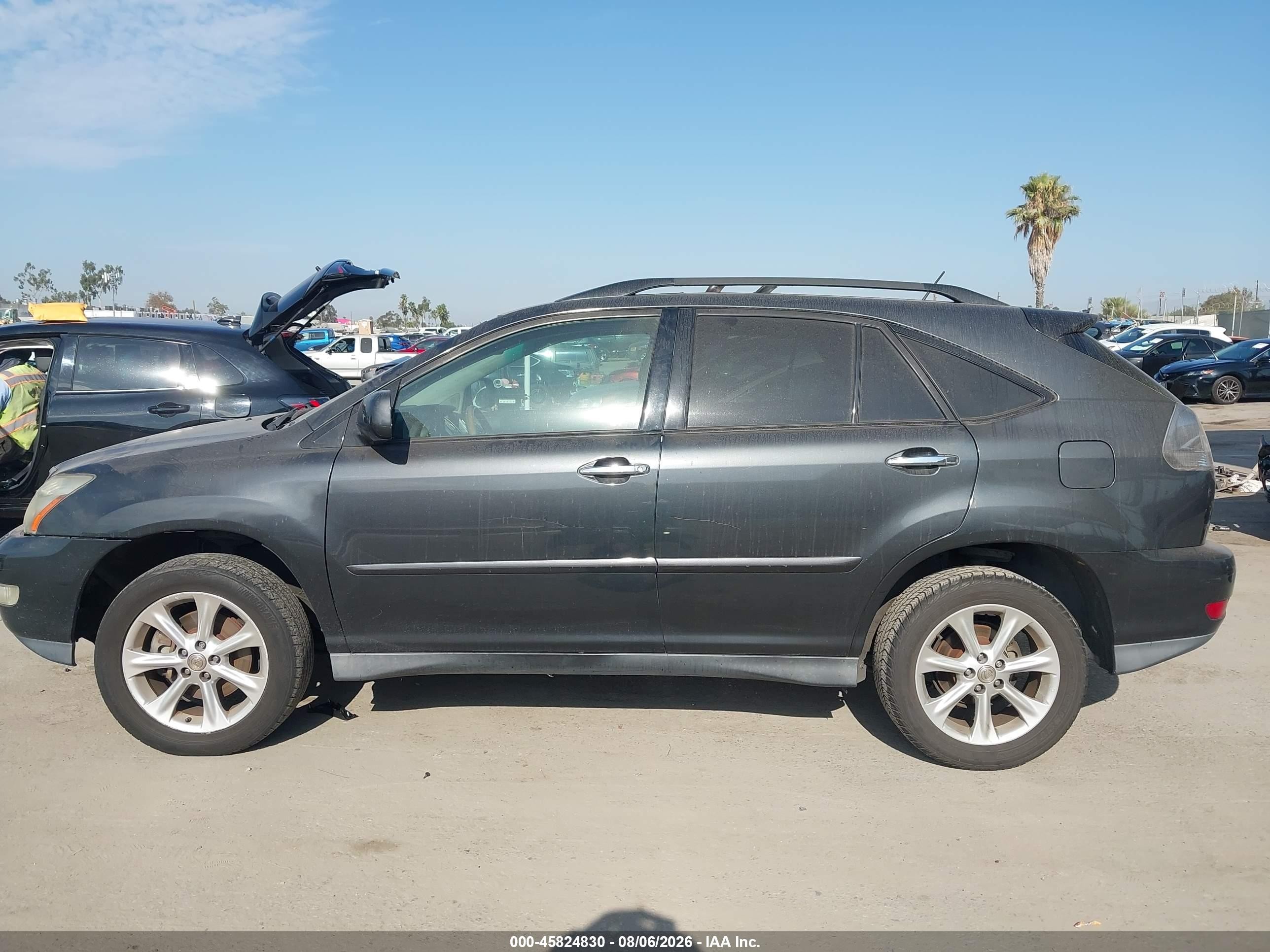 2009 Lexus Rx 350   Black vin: 2T2GK31U59C081054