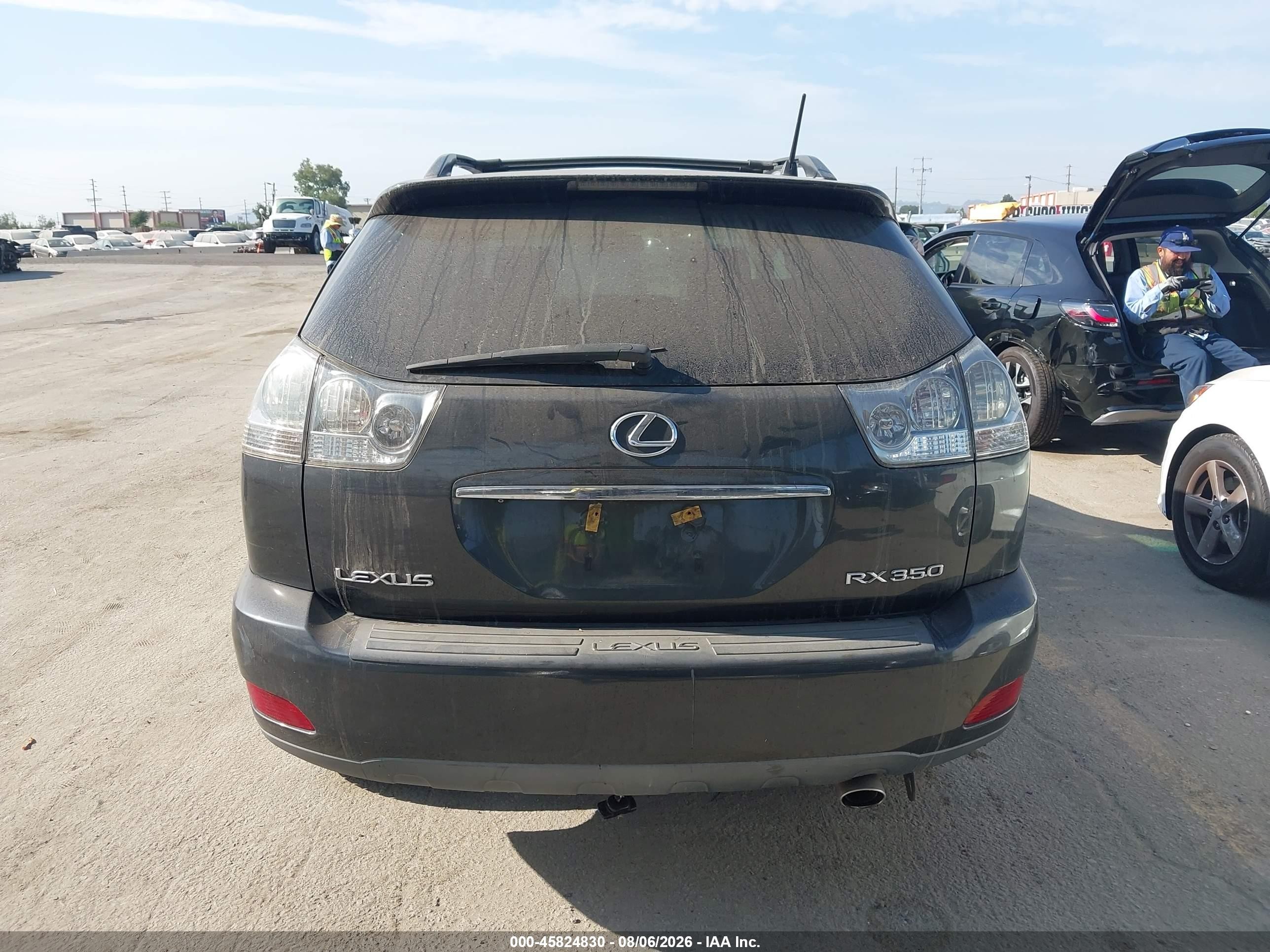 2009 Lexus Rx 350   Black vin: 2T2GK31U59C081054