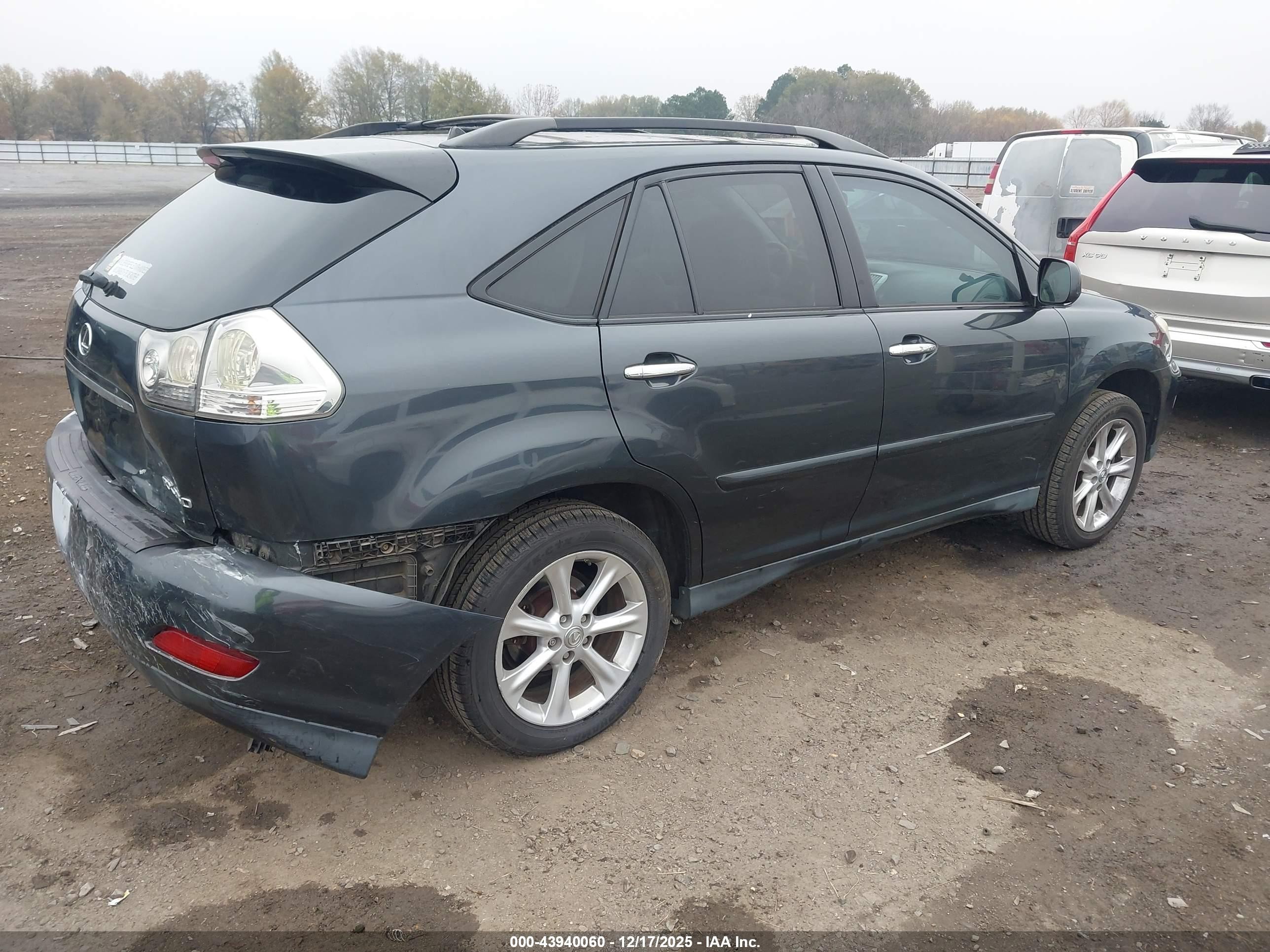 2009 Lexus Rx 350   Gray vin: 2T2GK31U59C081491