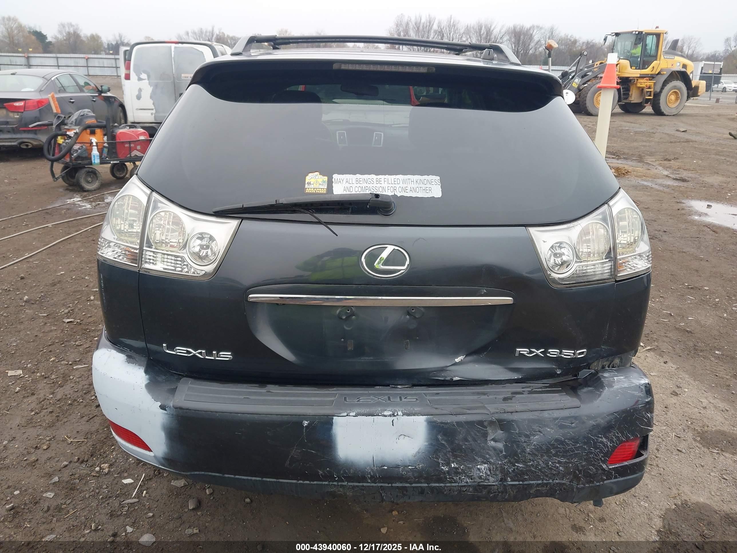 2009 Lexus Rx 350   Gray vin: 2T2GK31U59C081491