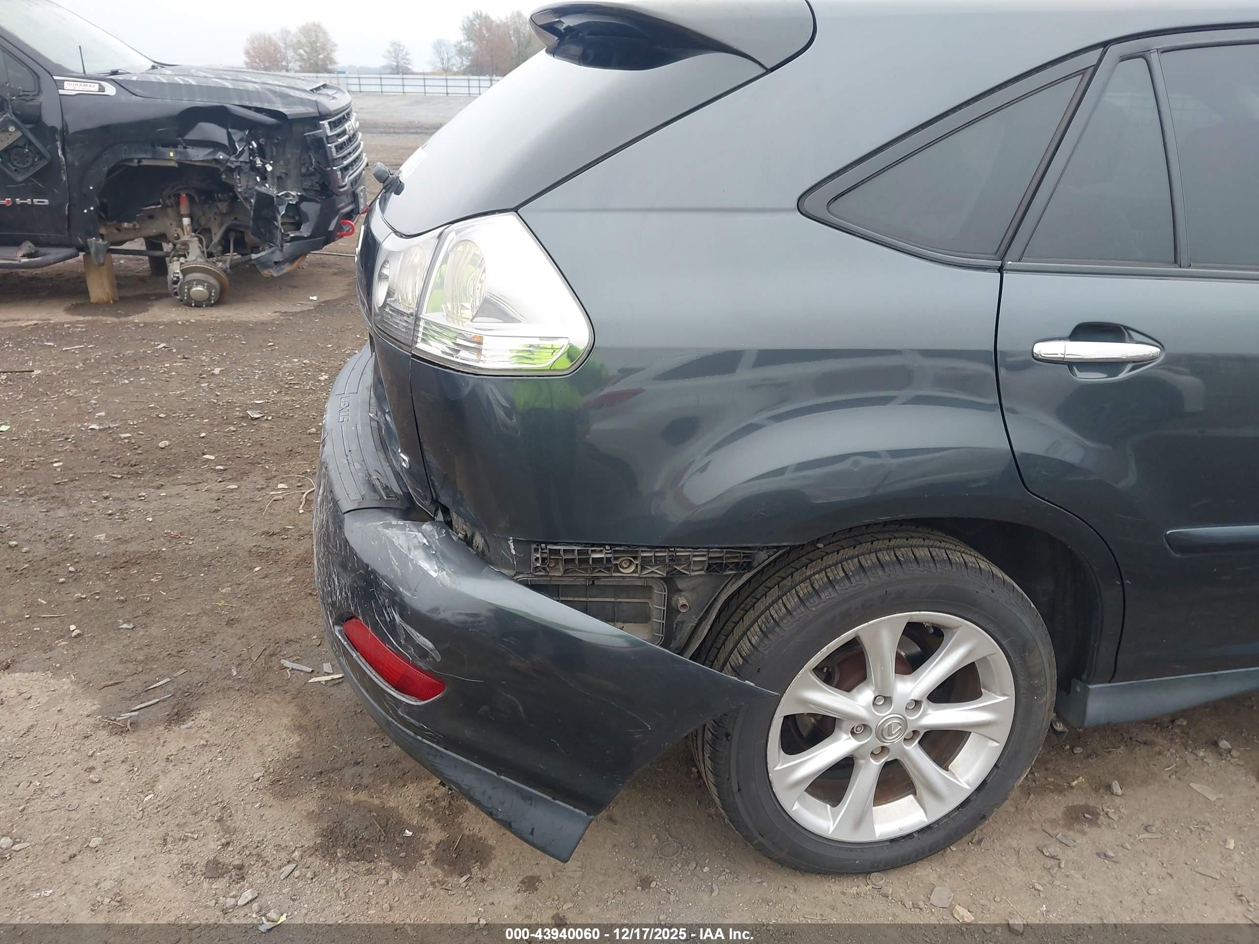 2009 Lexus Rx 350   Gray vin: 2T2GK31U59C081491