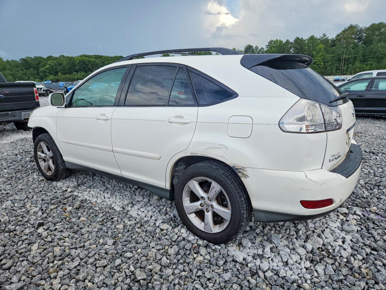 2007 Lexus Rx 350 White vin: 2T2GK31U67C001760