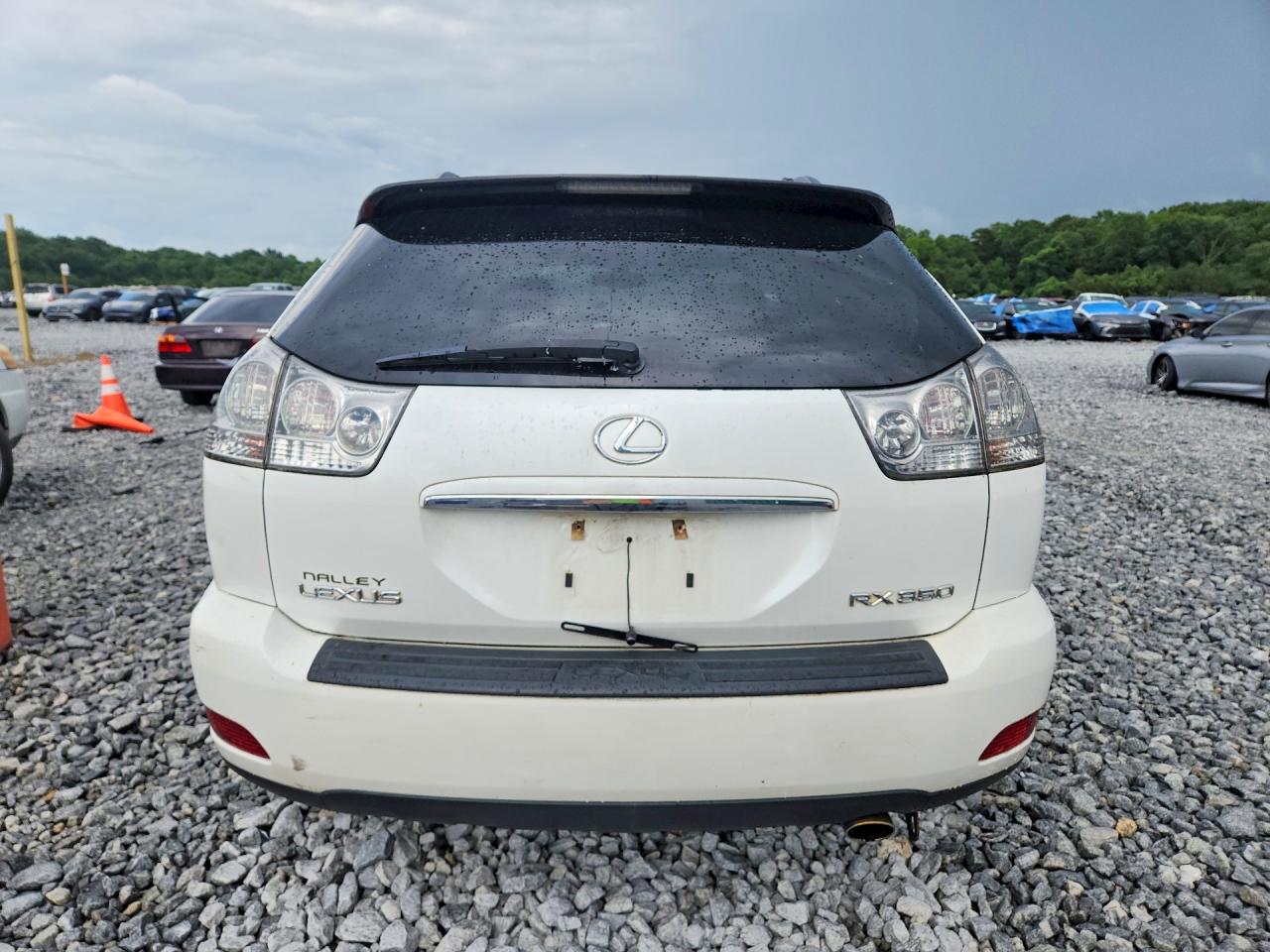 2007 Lexus Rx 350 White vin: 2T2GK31U67C001760