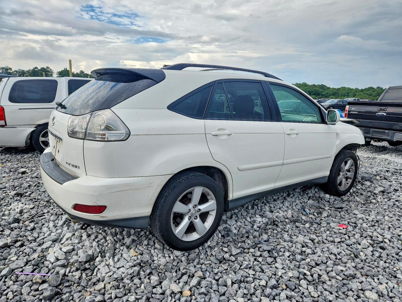 2007 Lexus Rx 350 White vin: 2T2GK31U67C001760