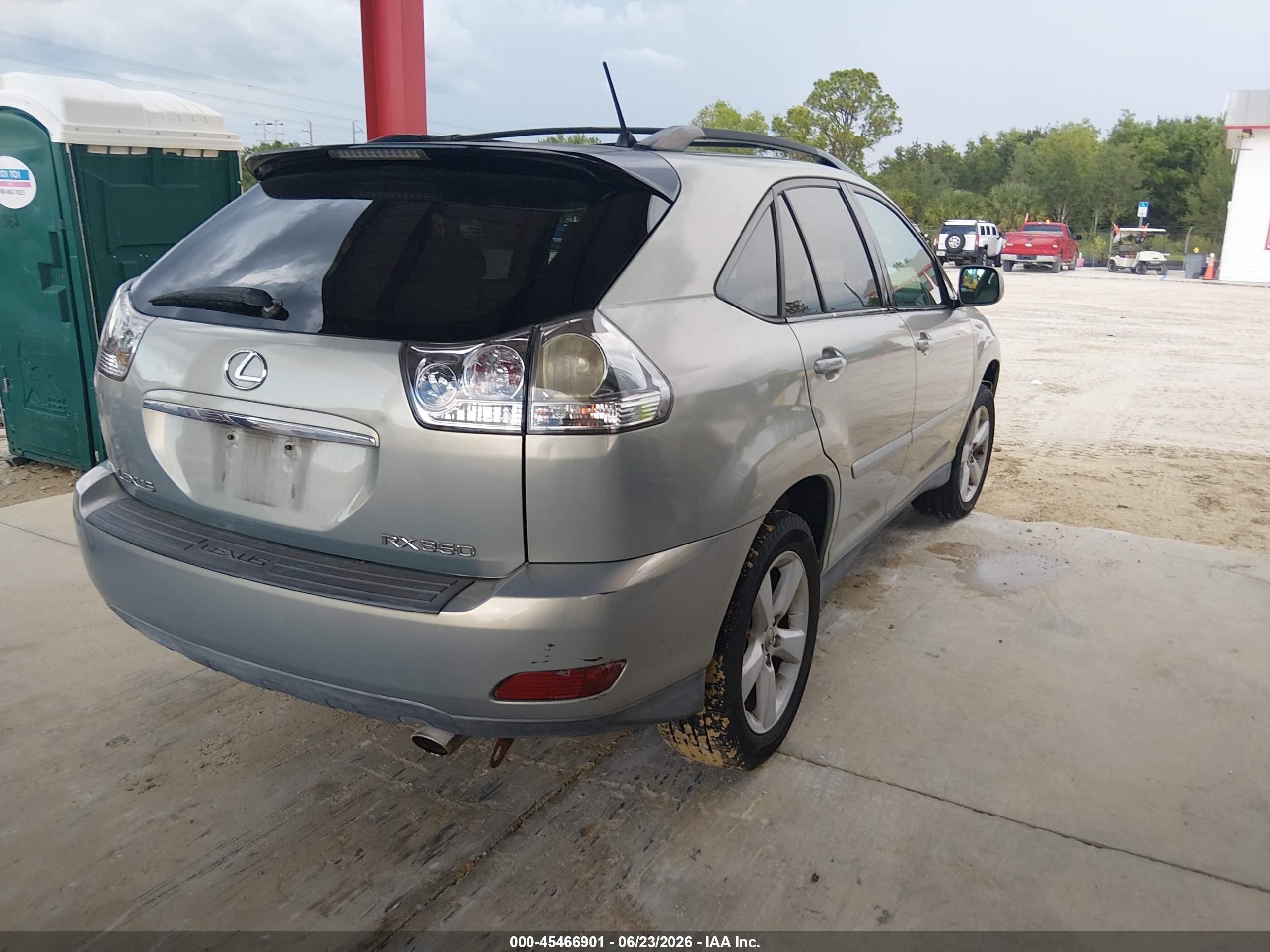 2007 Lexus Rx 350   Gray vin: 2T2GK31U67C003685