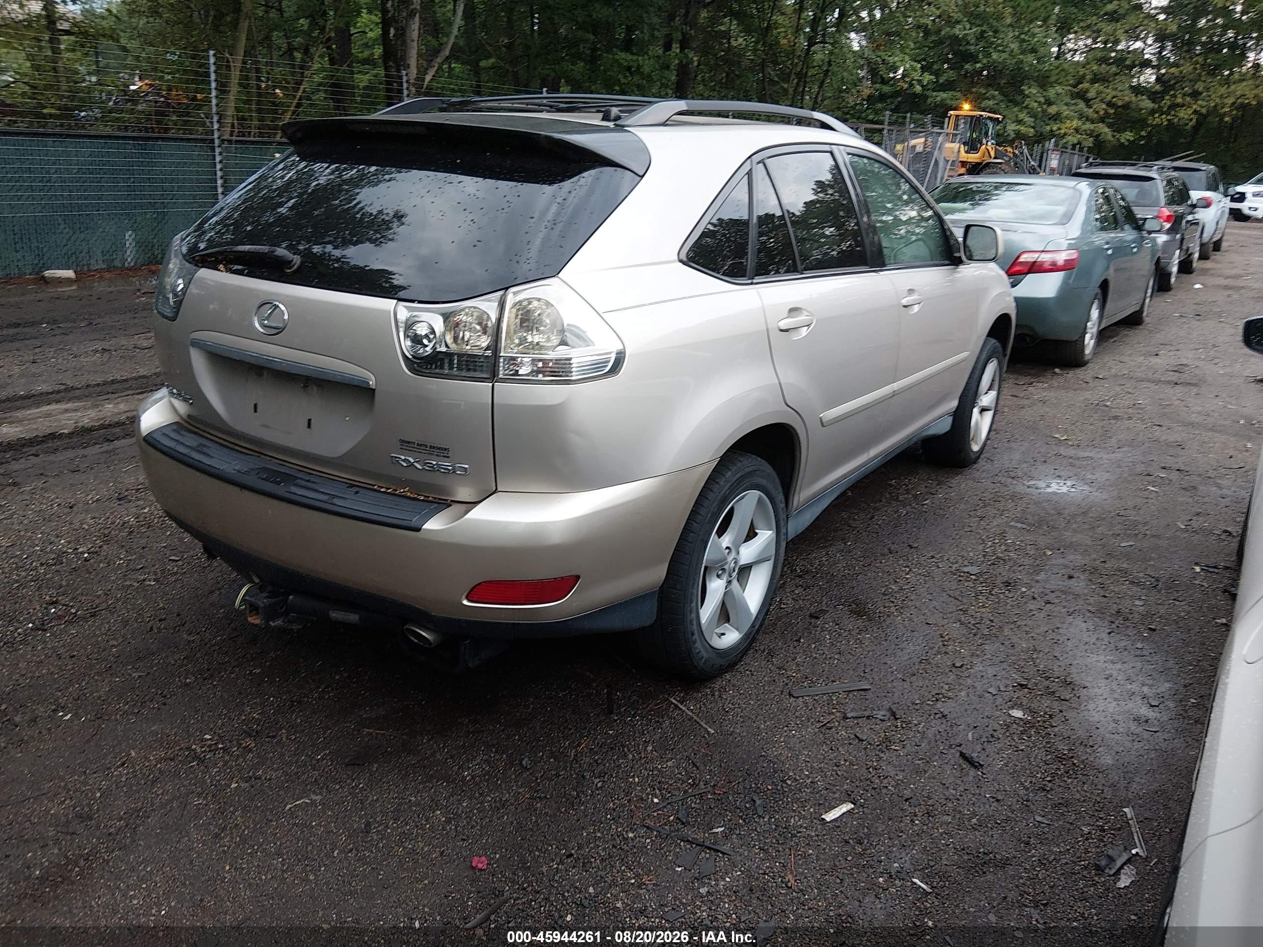 2007 Lexus Rx 350 Tan vin: 2T2GK31U67C005002