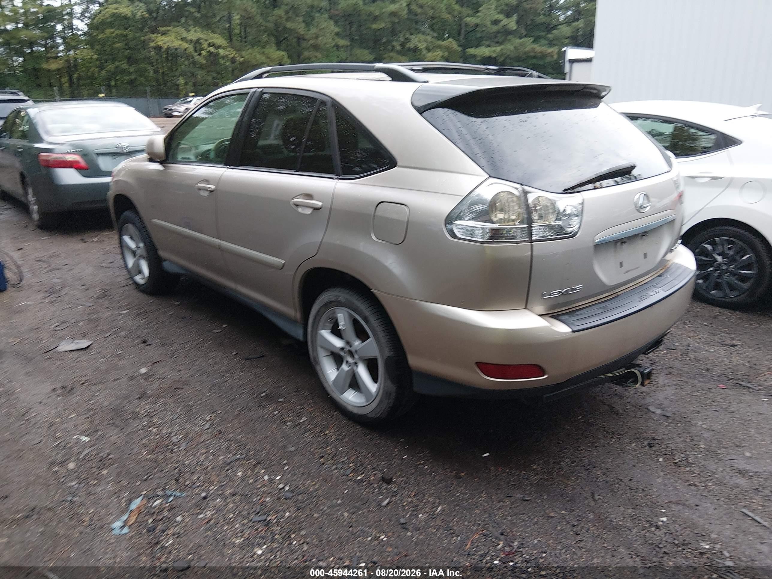 2007 Lexus Rx 350 Tan vin: 2T2GK31U67C005002