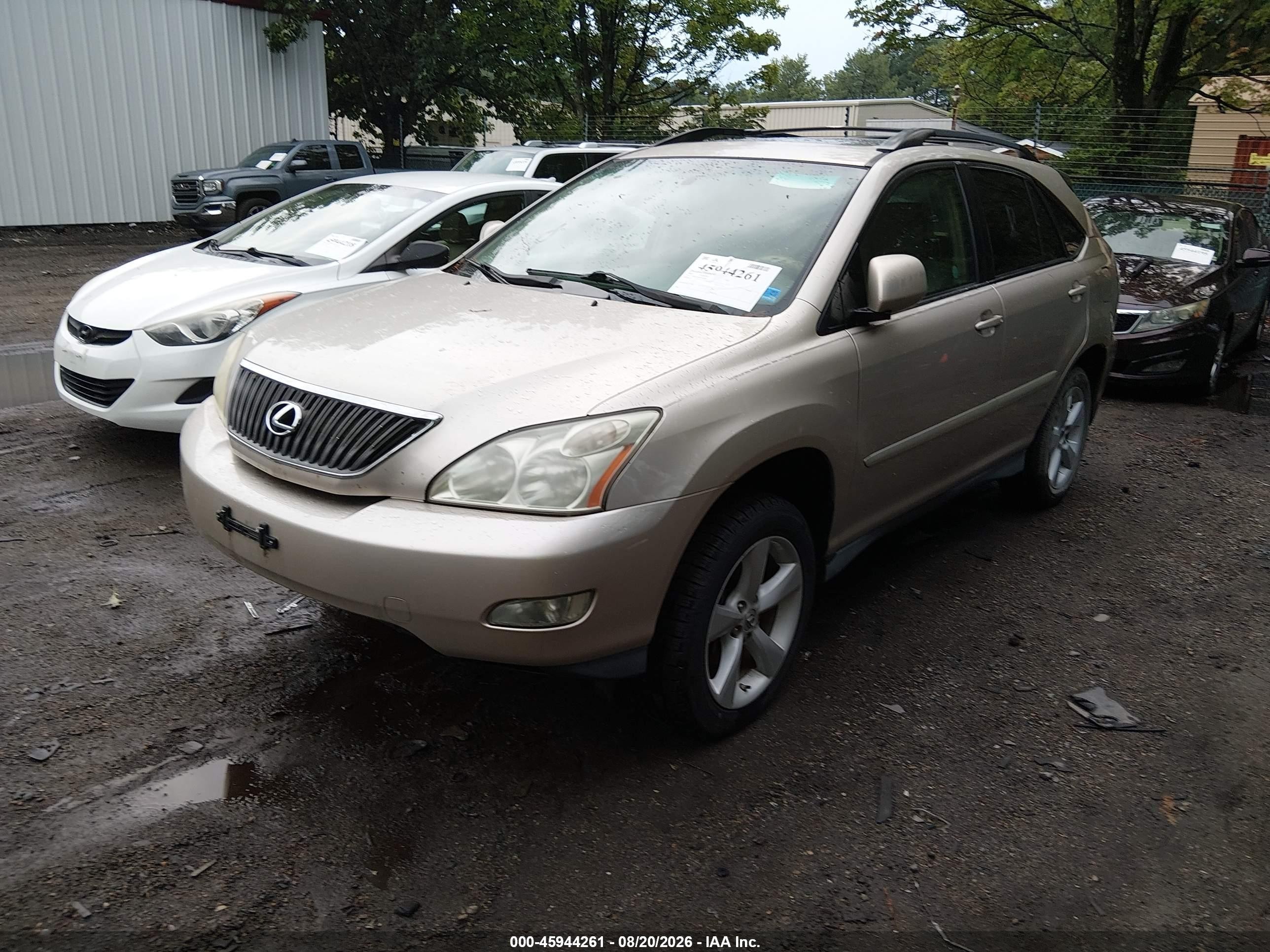 2007 Lexus Rx 350 Tan vin: 2T2GK31U67C005002