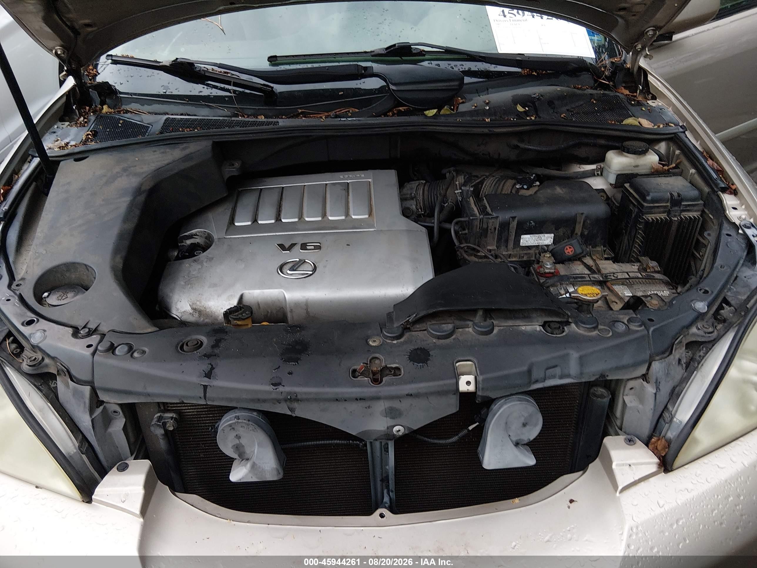 2007 Lexus Rx 350 Tan vin: 2T2GK31U67C005002