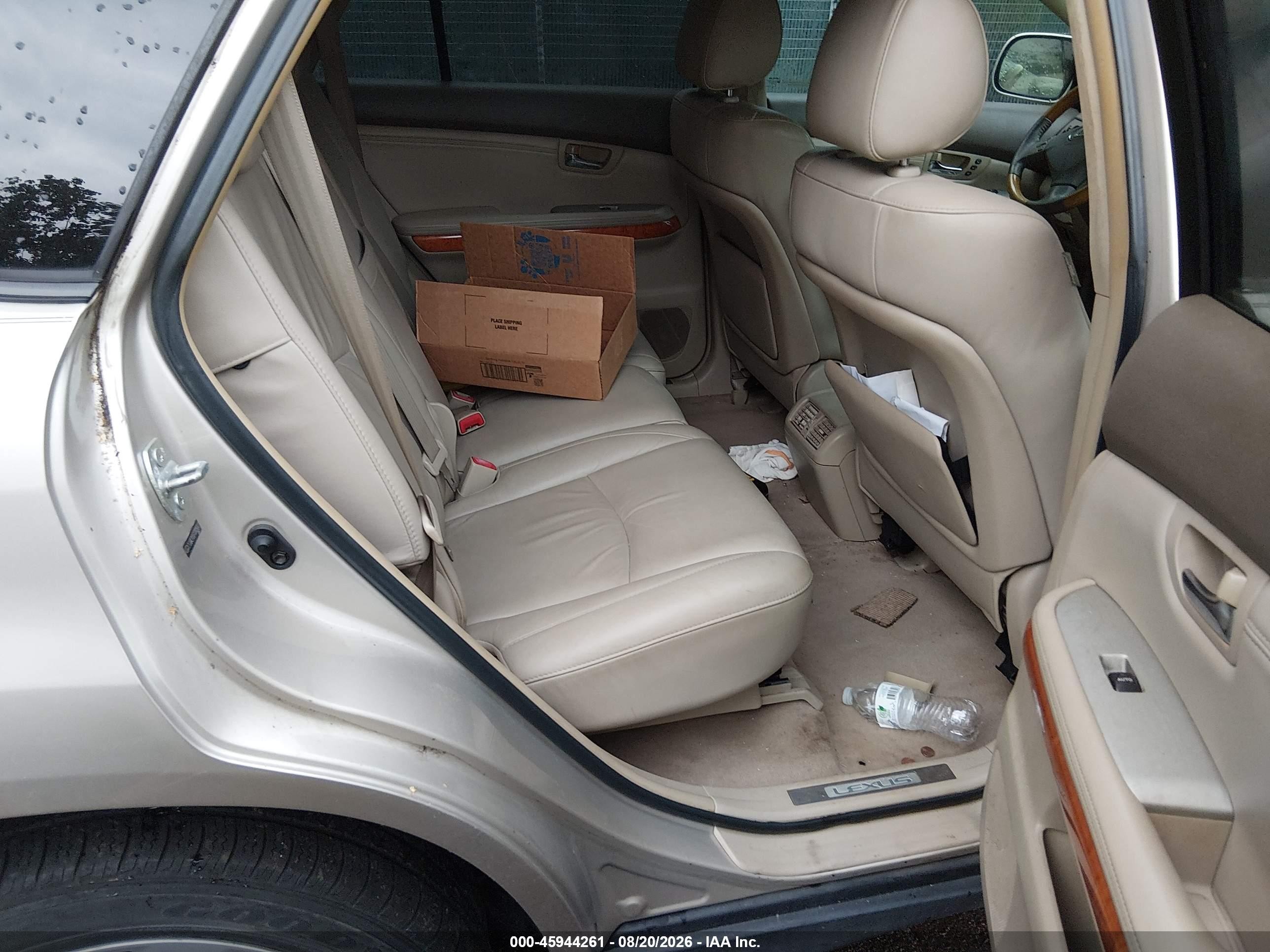 2007 Lexus Rx 350 Tan vin: 2T2GK31U67C005002