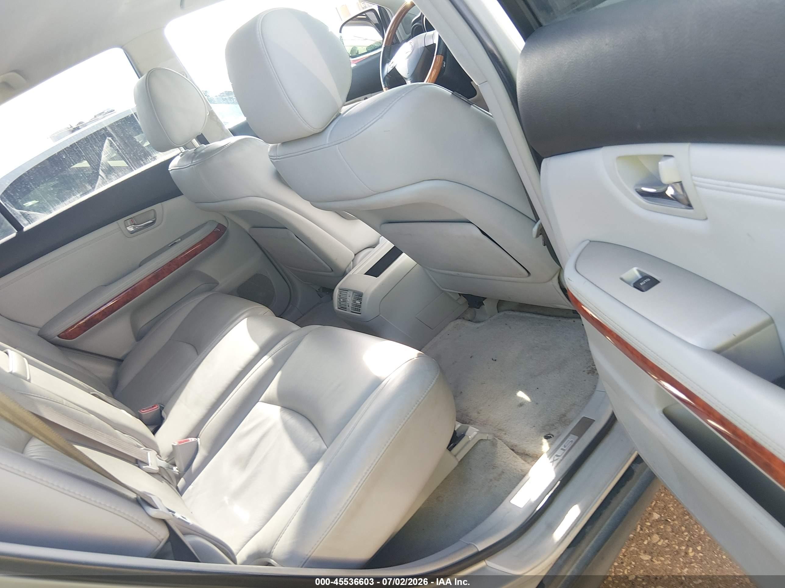 2007 Lexus Rx 350   Silver vin: 2T2GK31U67C005923