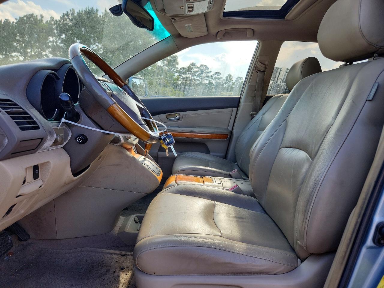 2007 Lexus Rx 350 Blue vin: 2T2GK31U67C010023