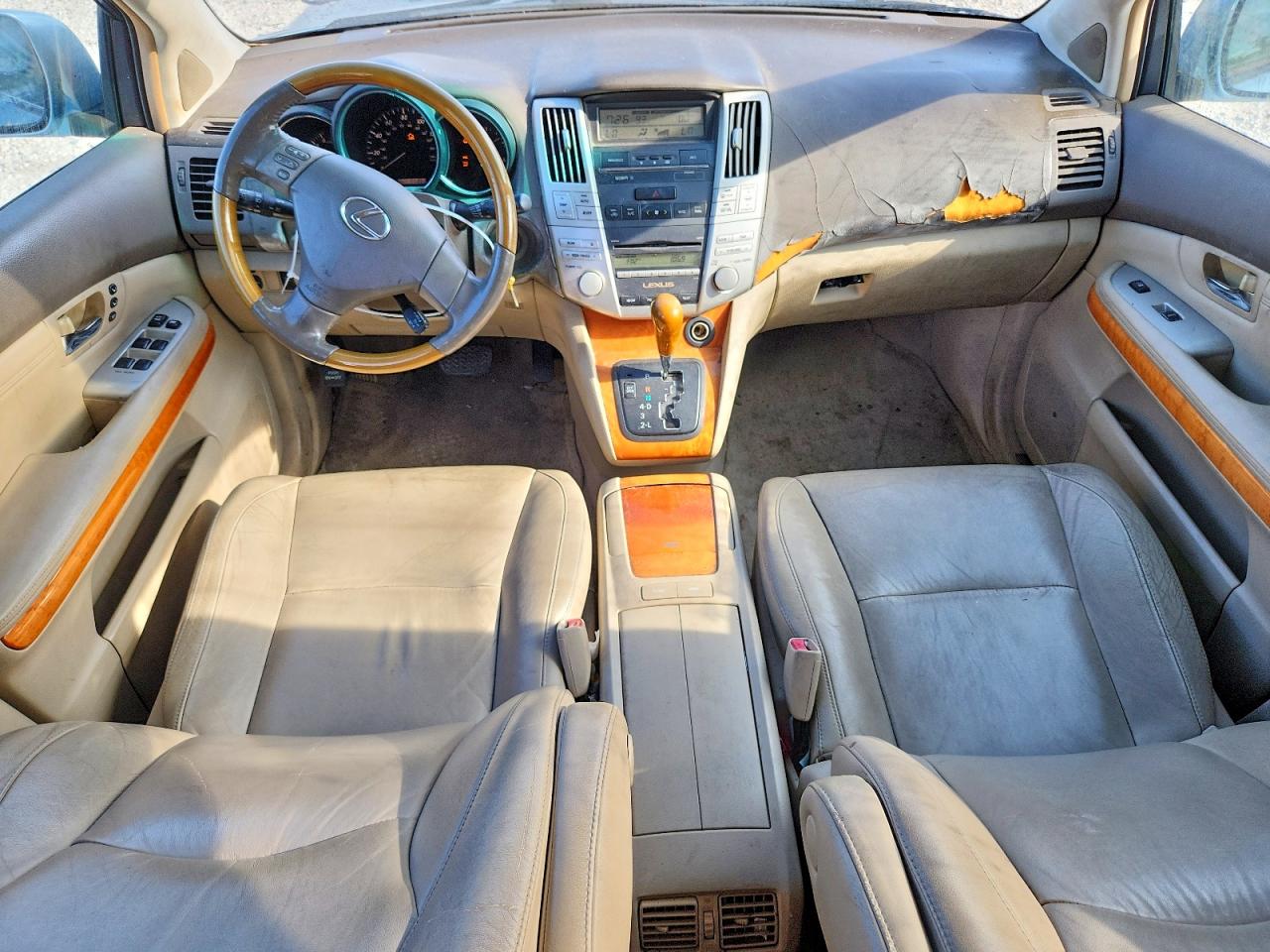 2007 Lexus Rx 350 Blue vin: 2T2GK31U67C010023