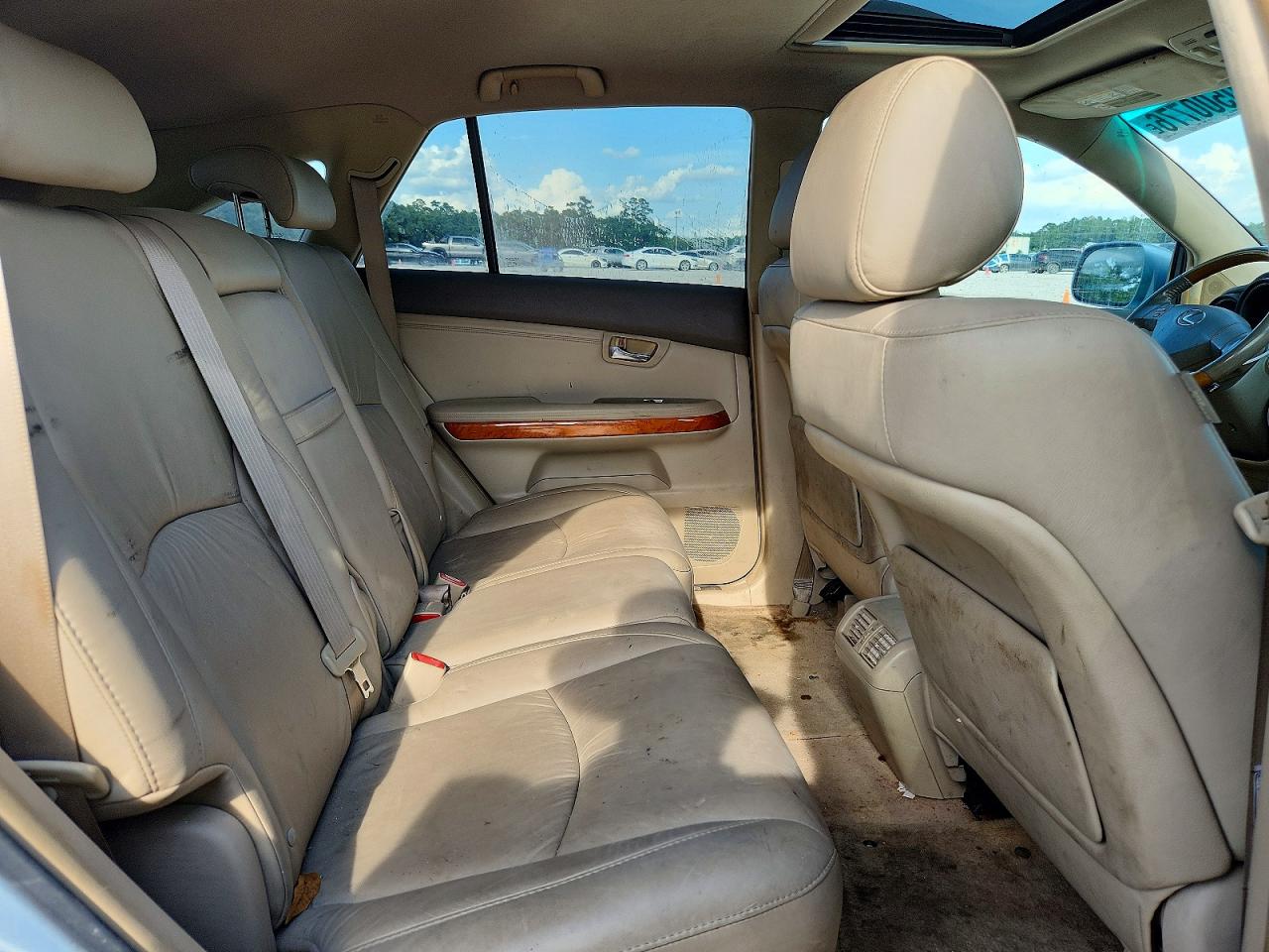 2007 Lexus Rx 350 Blue vin: 2T2GK31U67C010023