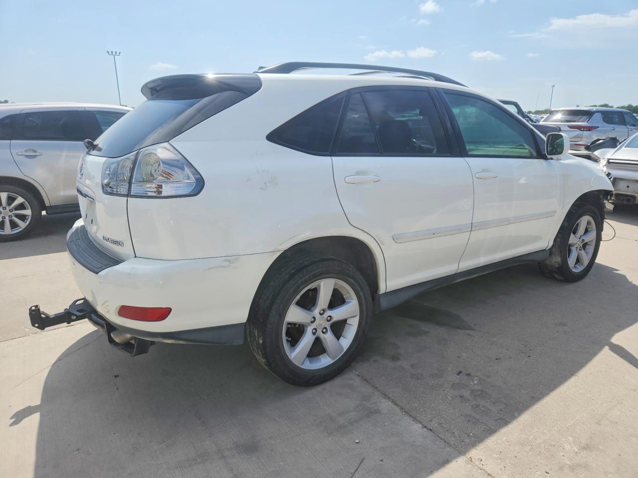 2007 Lexus Rx 350 White vin: 2T2GK31U67C014184