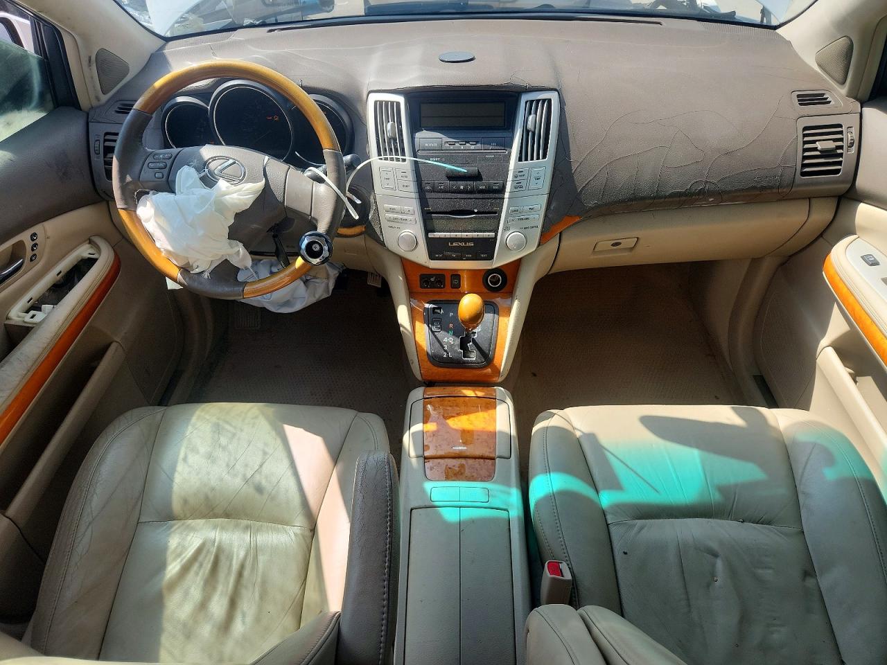 2007 Lexus Rx 350 White vin: 2T2GK31U67C014184