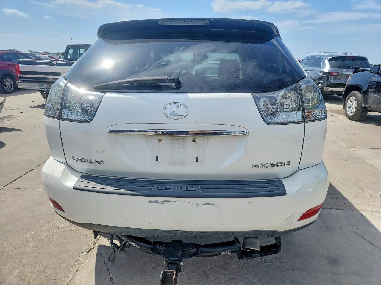 2007 Lexus Rx 350 White vin: 2T2GK31U67C014184