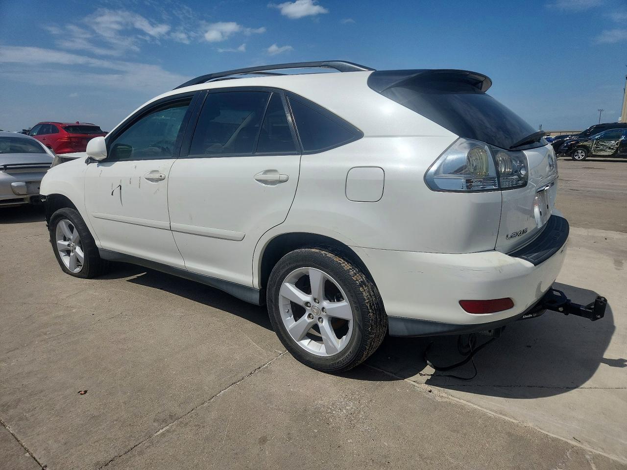 2007 Lexus Rx 350 White vin: 2T2GK31U67C014184