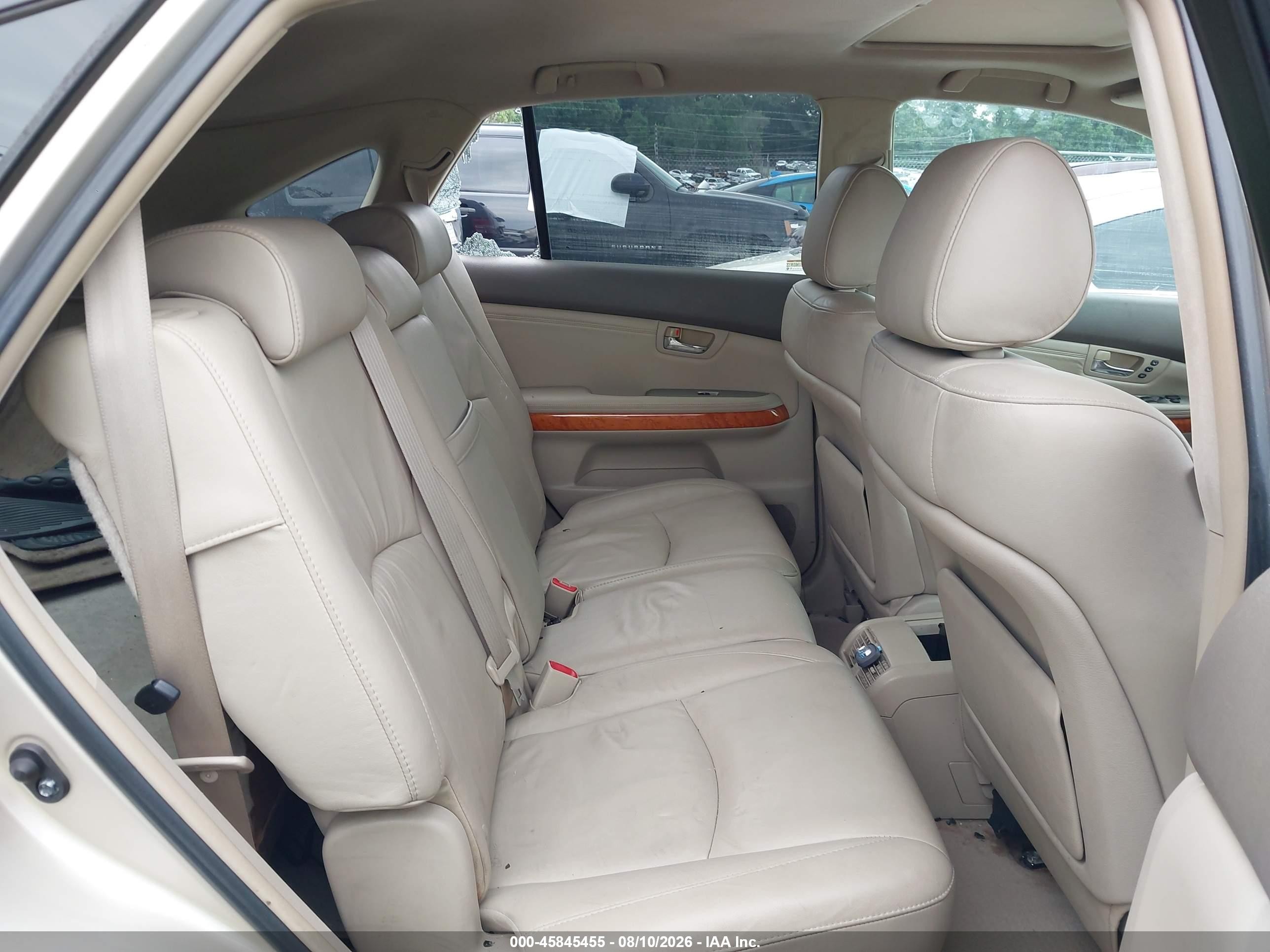 2007 Lexus Rx 350   Золотой vin: 2T2GK31U67C020468