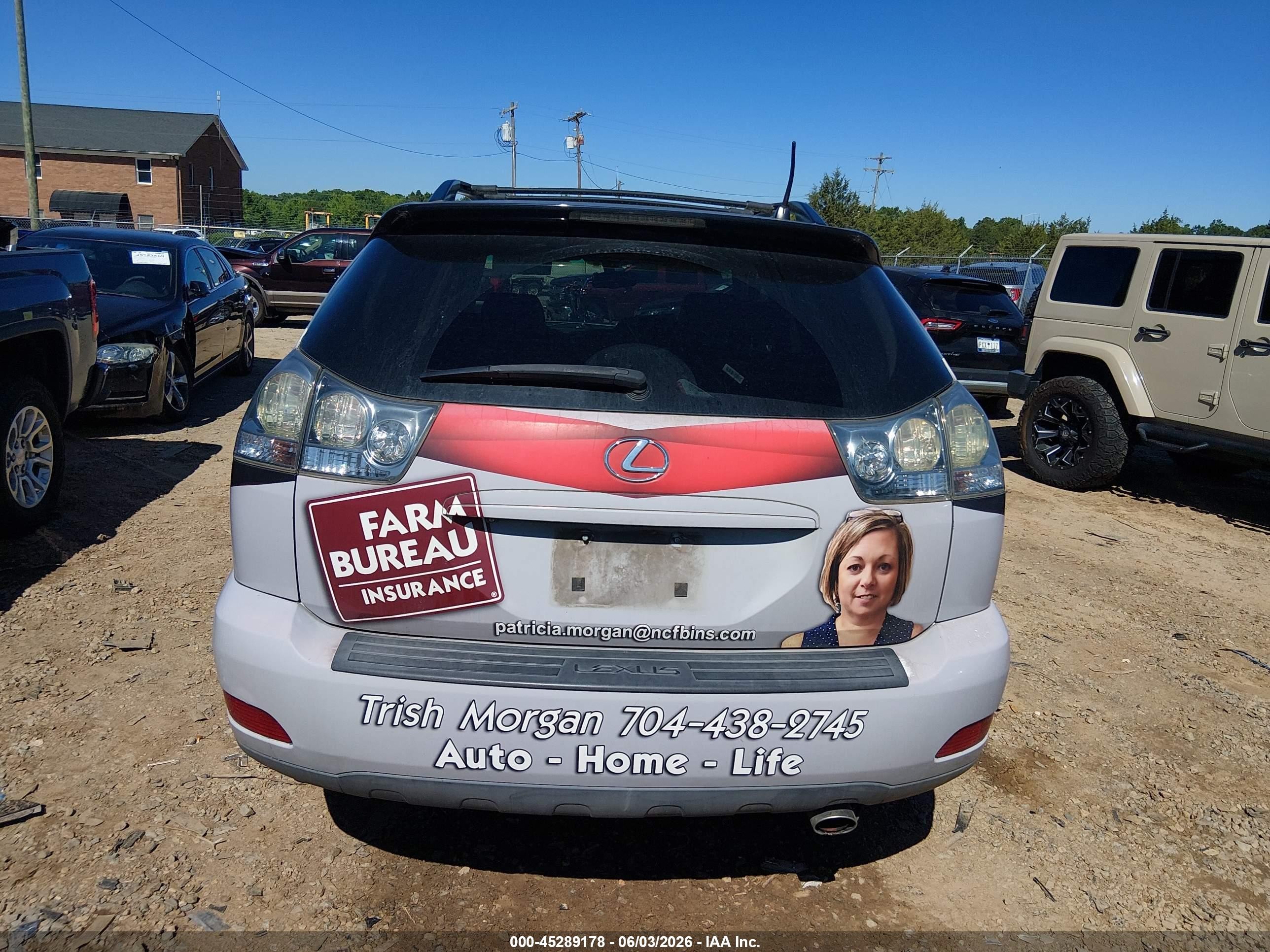 2007 Lexus Rx 350   Light Blue vin: 2T2GK31U67C022852