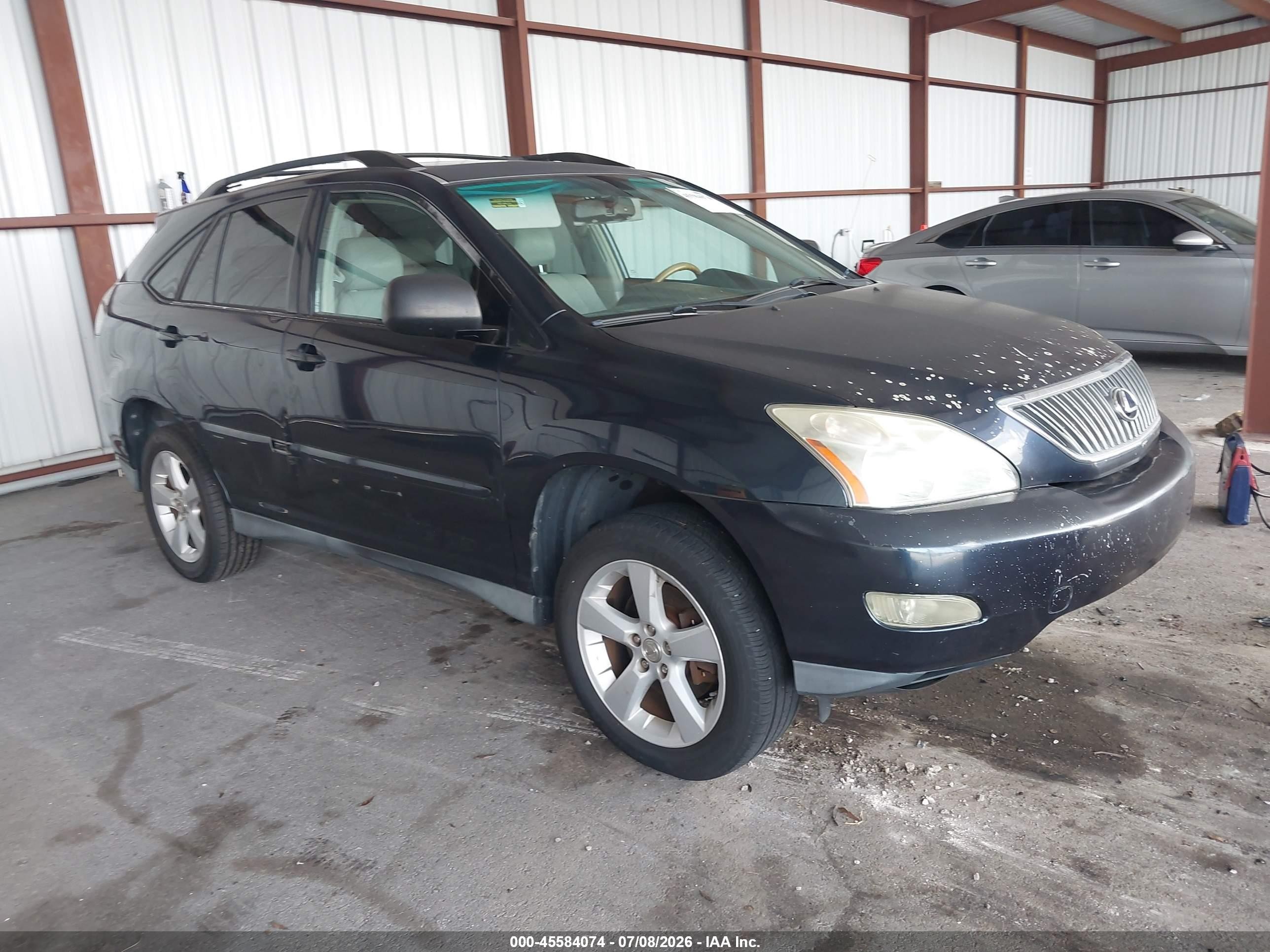 2007 Lexus Rx 350   Black vin: 2T2GK31U67C025900