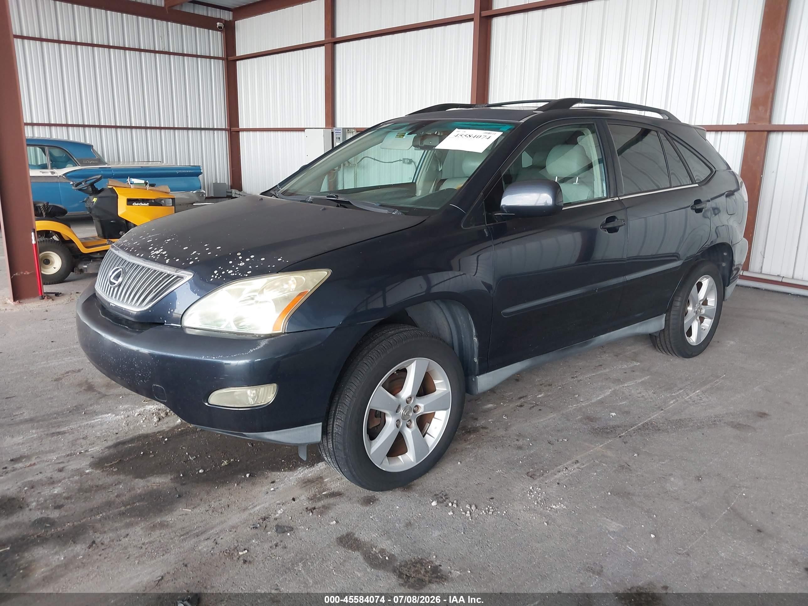 2007 Lexus Rx 350   Black vin: 2T2GK31U67C025900