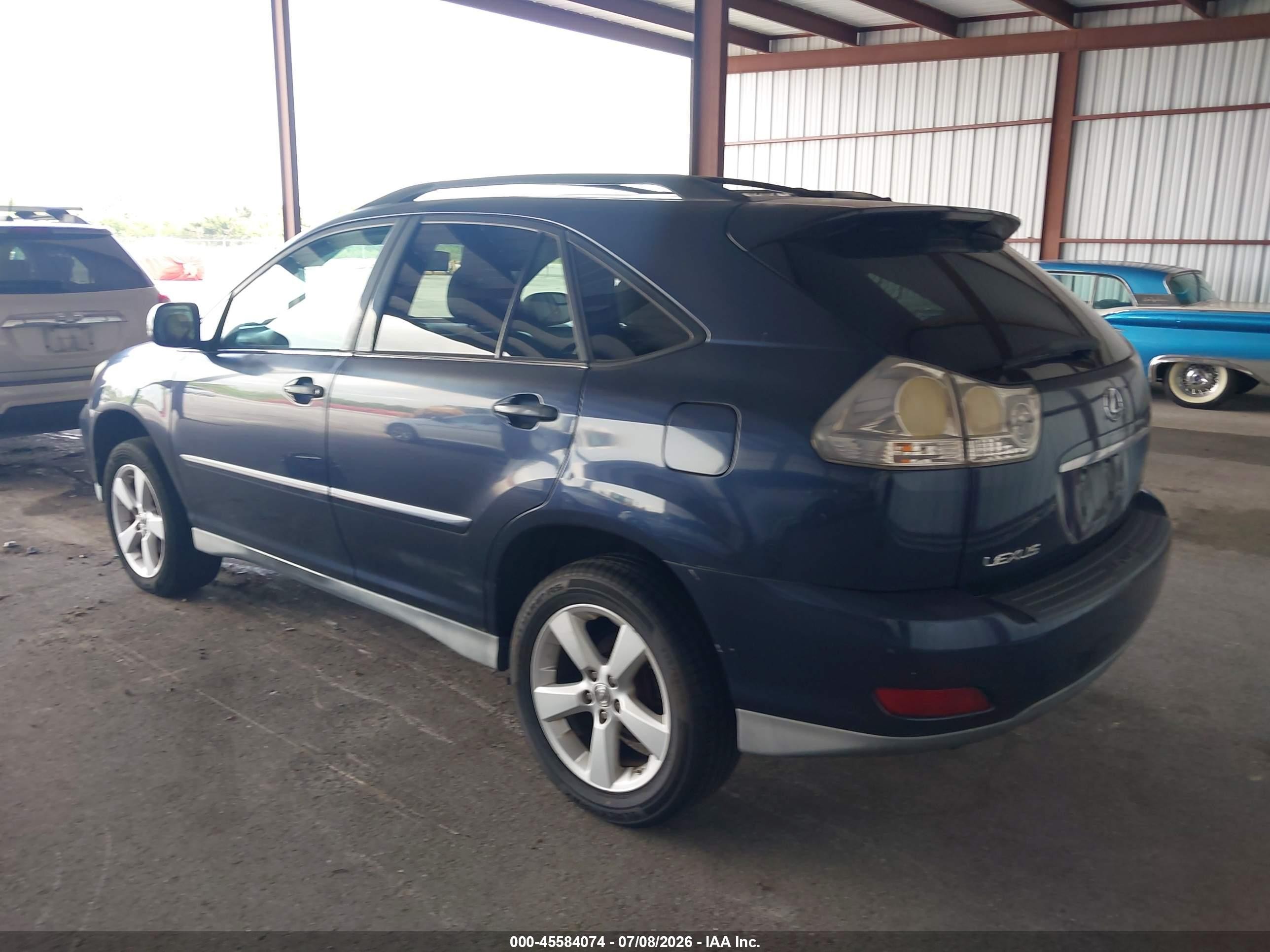 2007 Lexus Rx 350   Black vin: 2T2GK31U67C025900