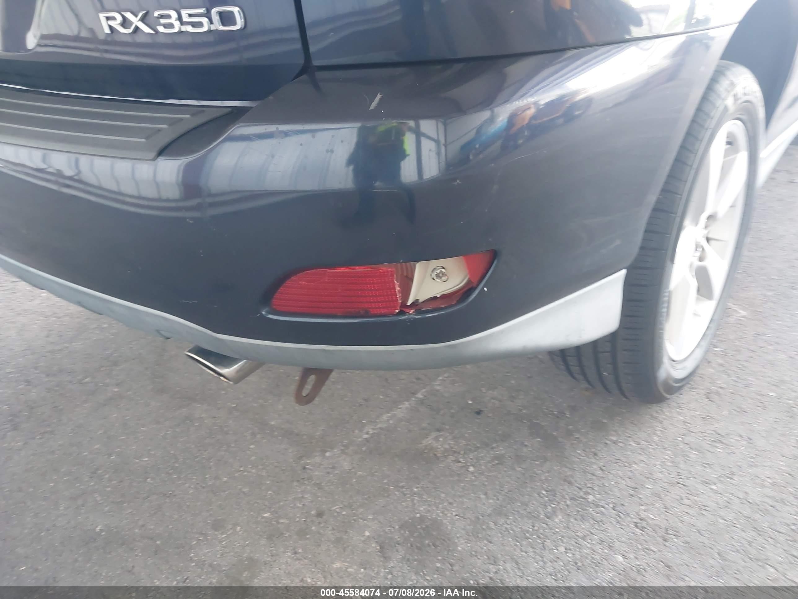 2007 Lexus Rx 350   Black vin: 2T2GK31U67C025900