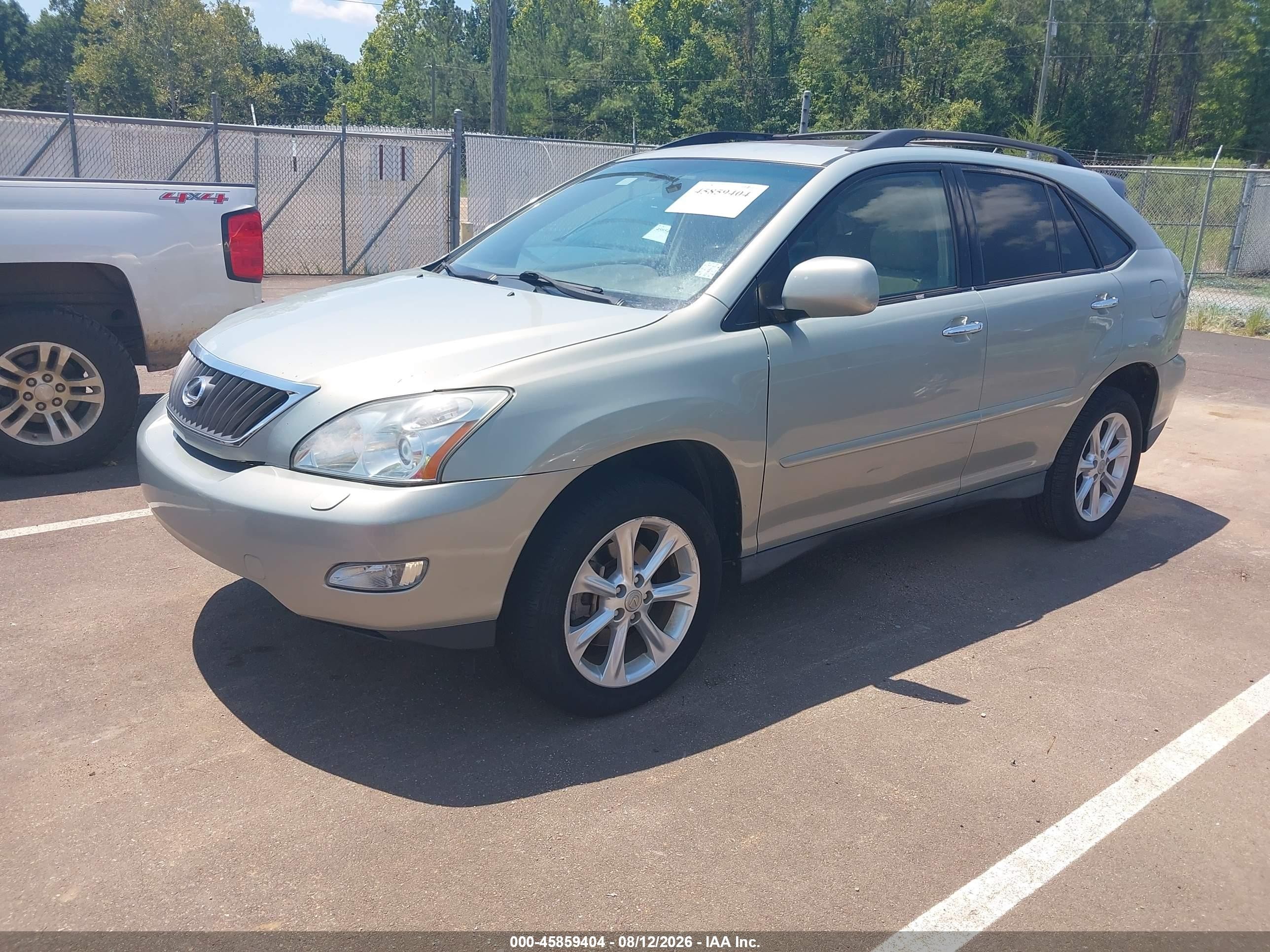 2008 Lexus Rx 350   Light Blue vin: 2T2GK31U68C029348