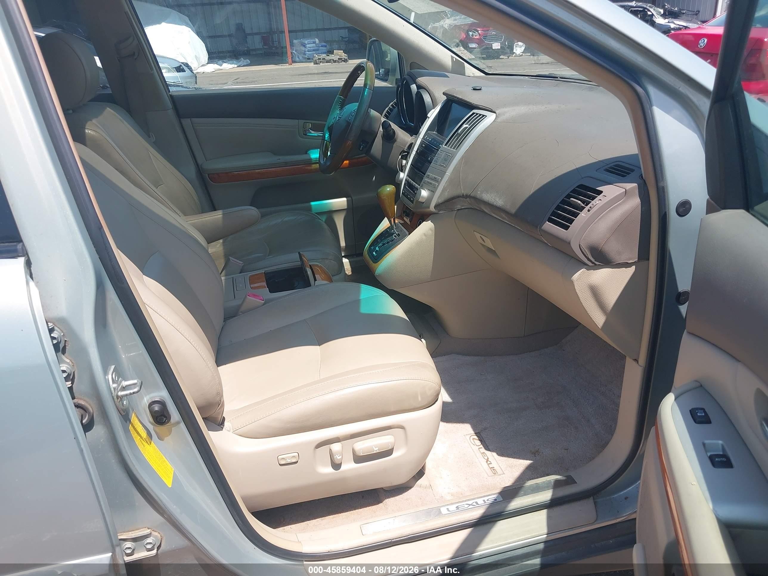 2008 Lexus Rx 350   Light Blue vin: 2T2GK31U68C029348