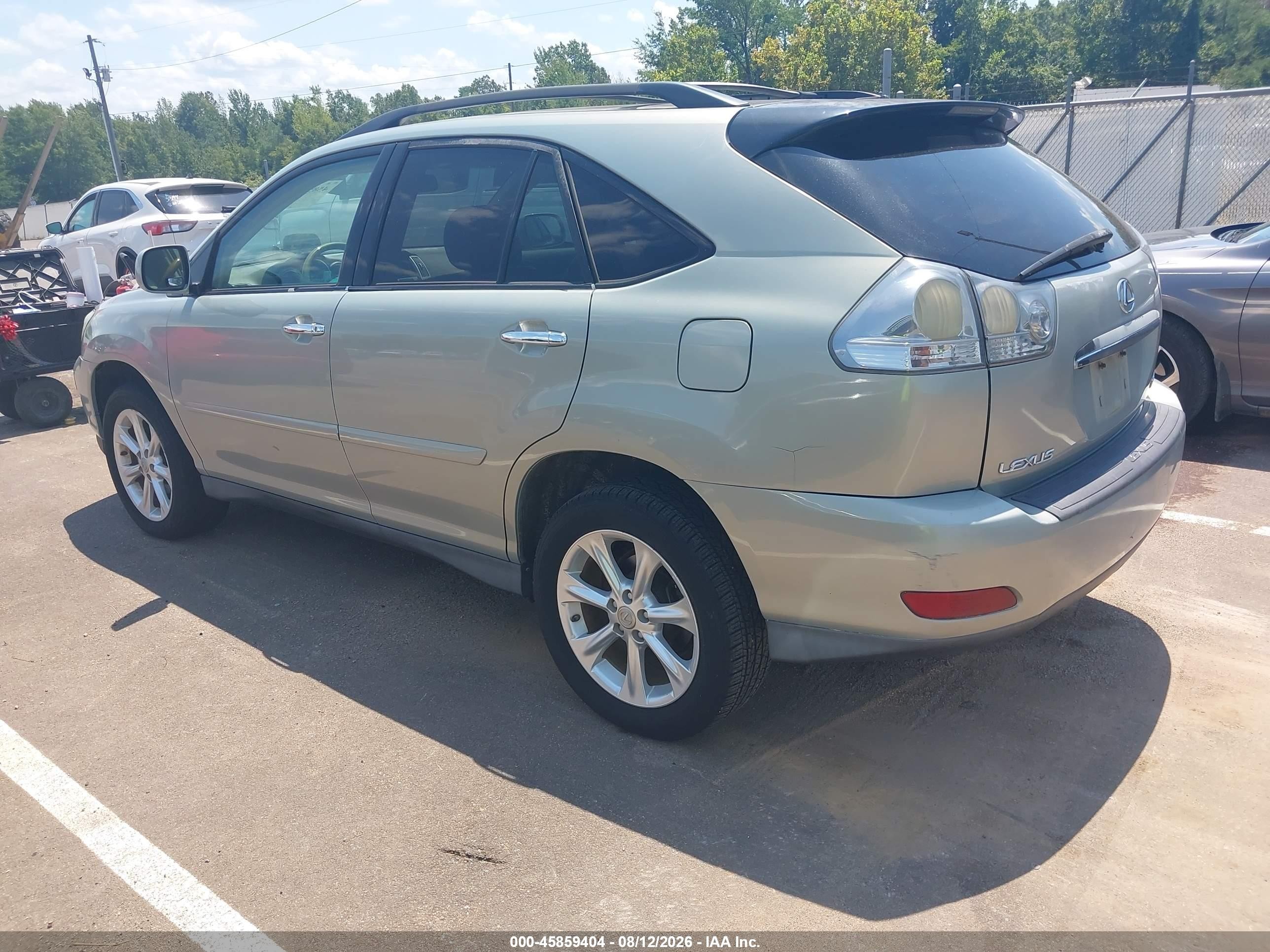 2008 Lexus Rx 350   Light Blue vin: 2T2GK31U68C029348