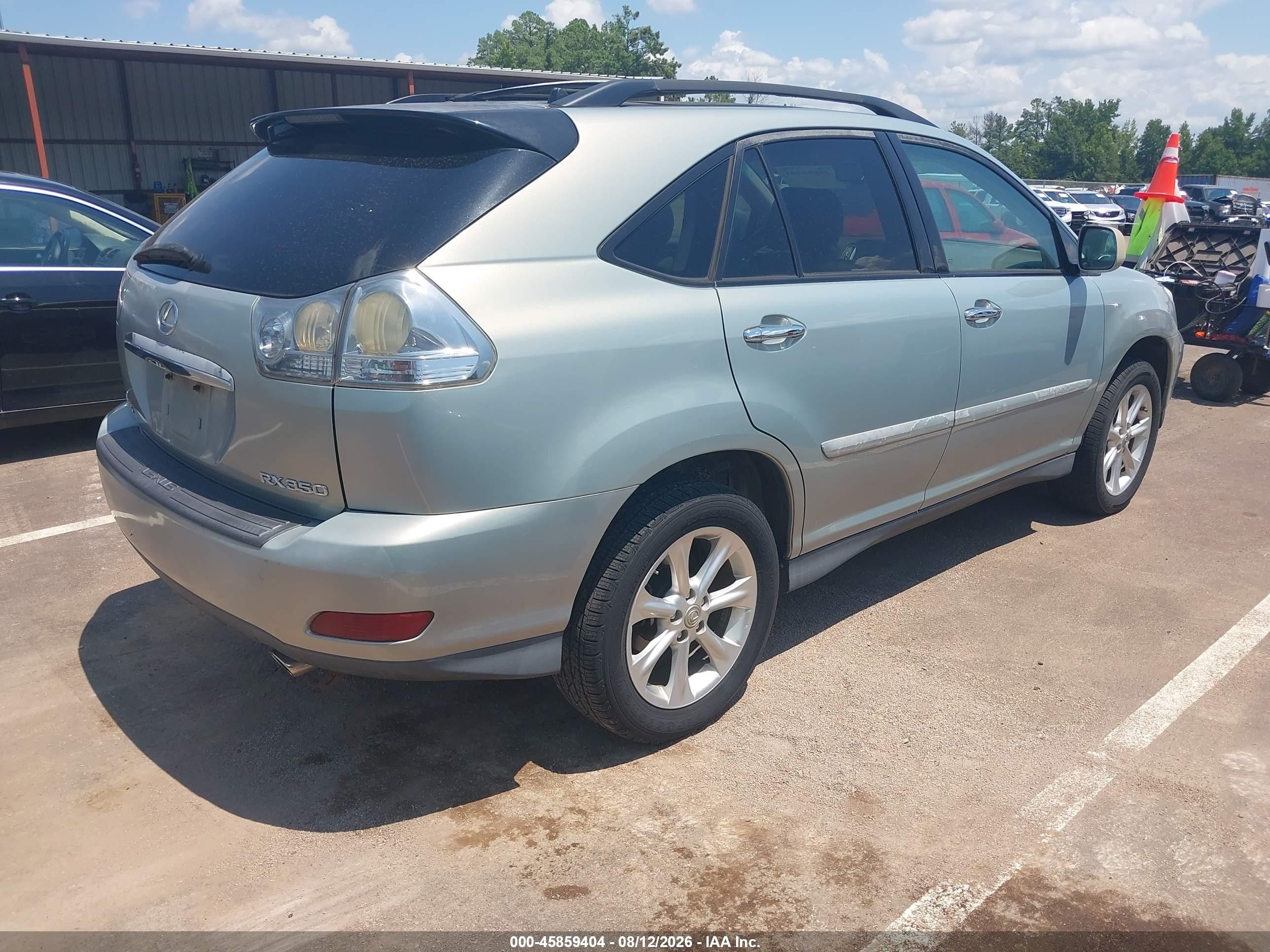 2008 Lexus Rx 350   Light Blue vin: 2T2GK31U68C029348