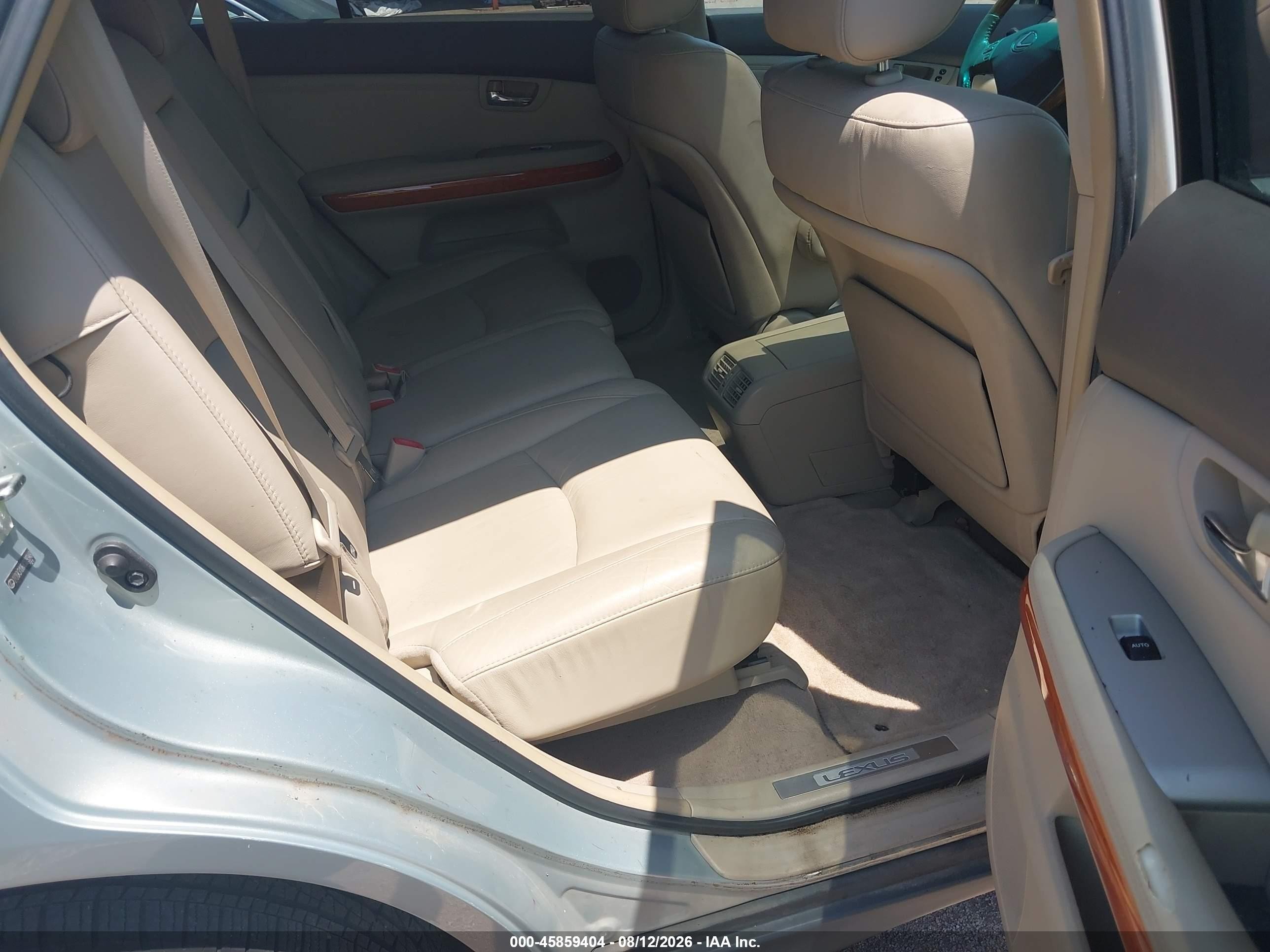 2008 Lexus Rx 350   Light Blue vin: 2T2GK31U68C029348