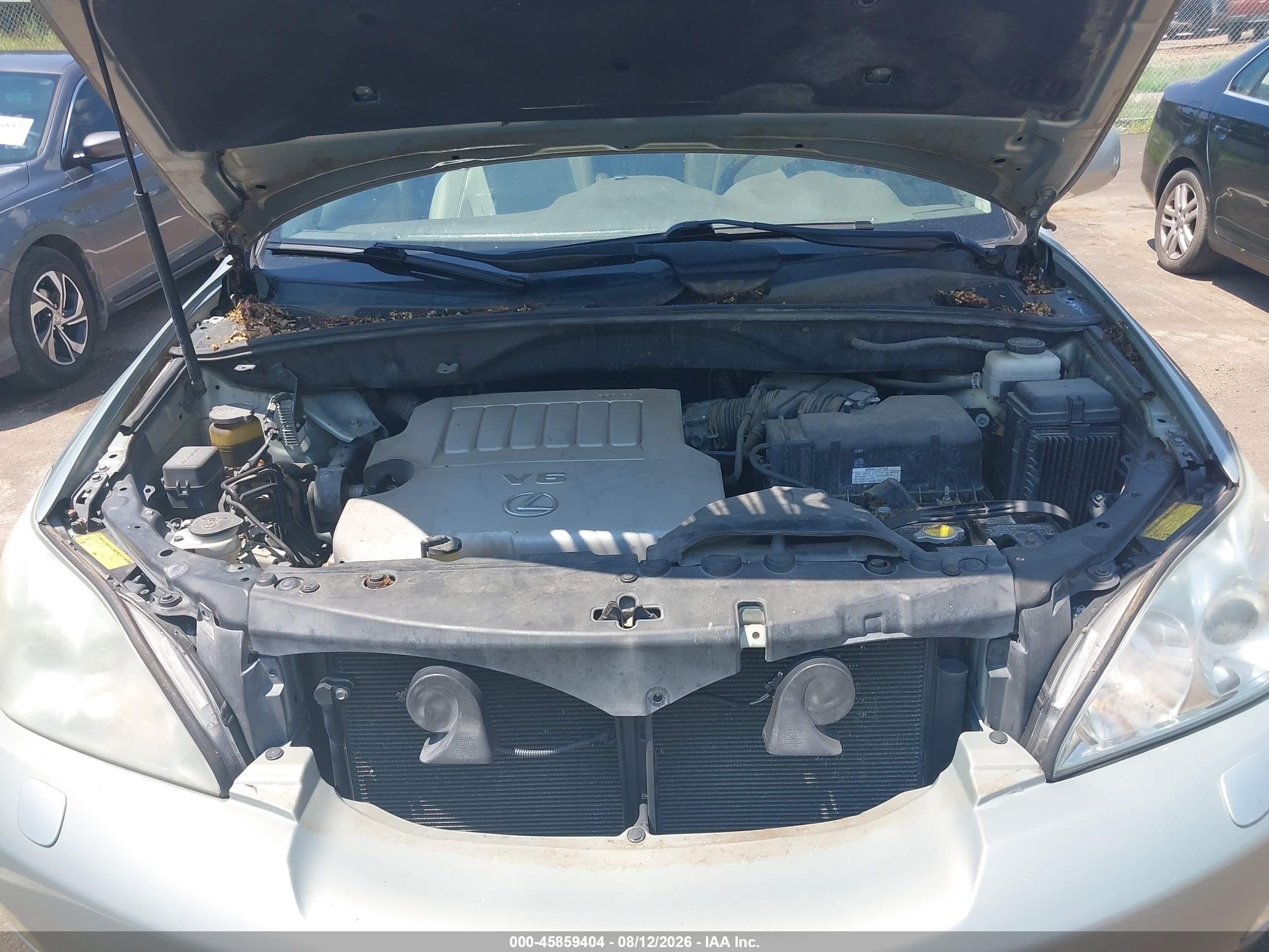 2008 Lexus Rx 350   Light Blue vin: 2T2GK31U68C029348