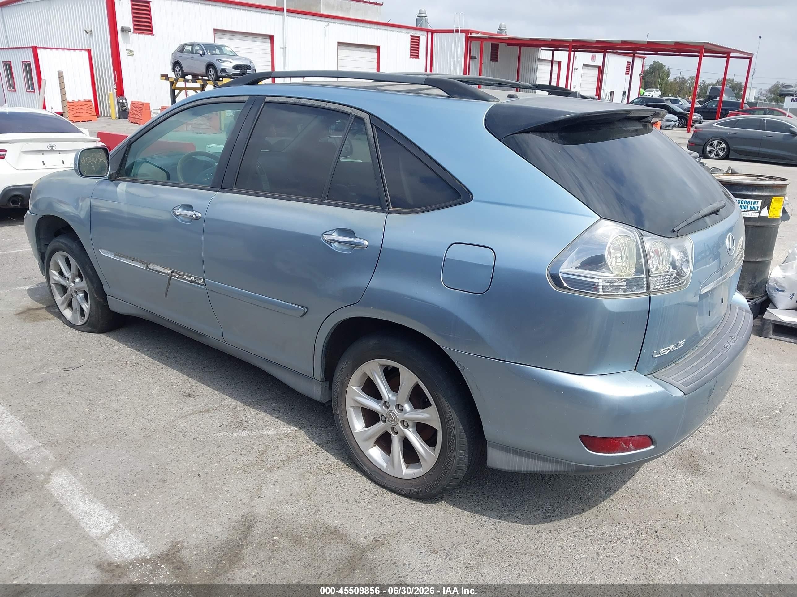 2008 Lexus Rx 350   Синий vin: 2T2GK31U68C032606