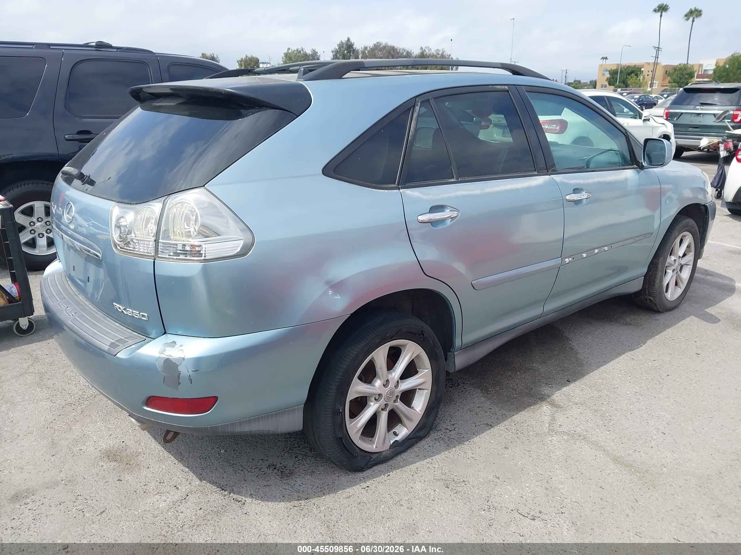 2008 Lexus Rx 350   Синий vin: 2T2GK31U68C032606