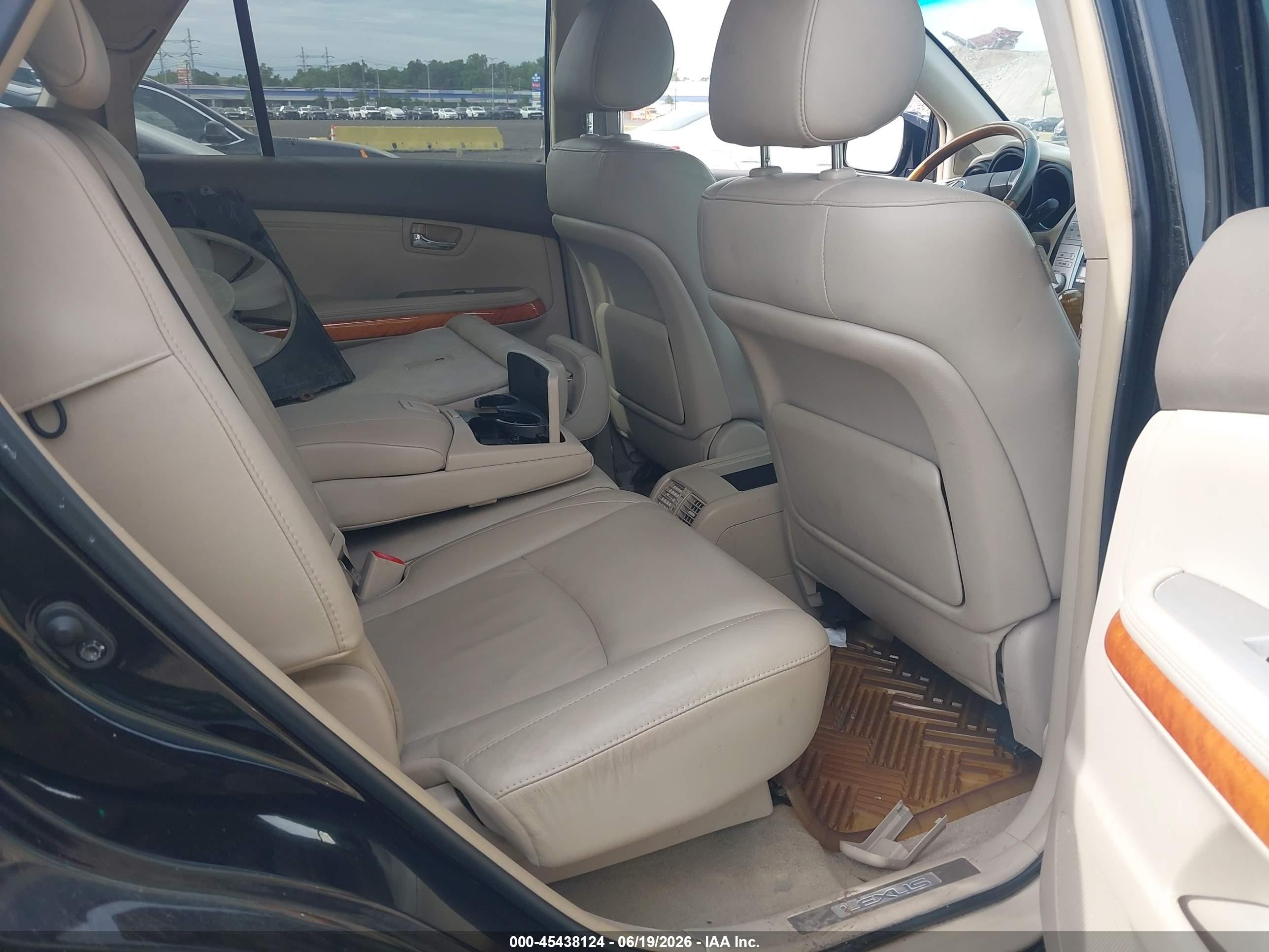 2008 Lexus Rx 350   Black vin: 2T2GK31U68C034341