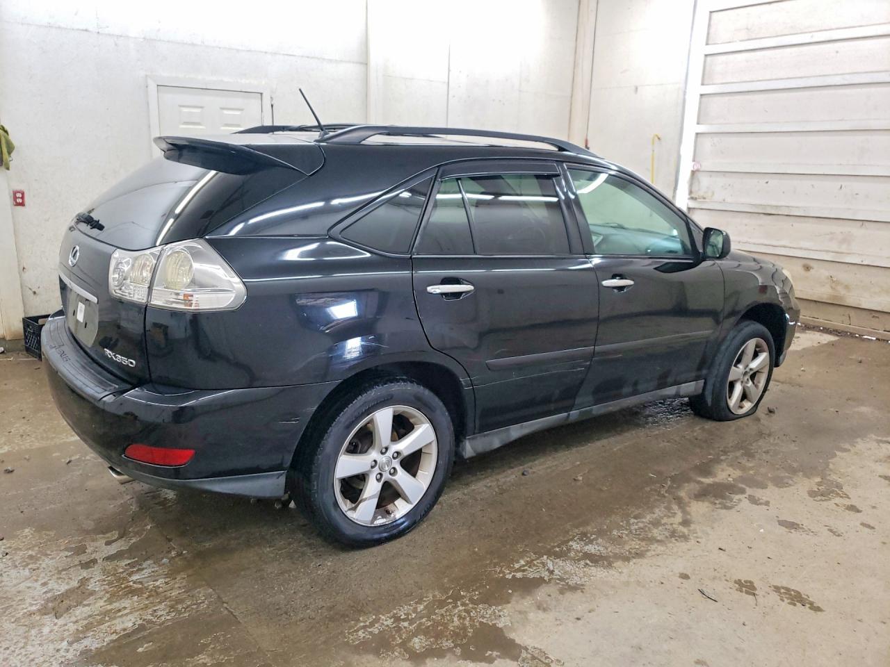 2008 Lexus Rx 350 Base Black vin: 2T2GK31U68C034534