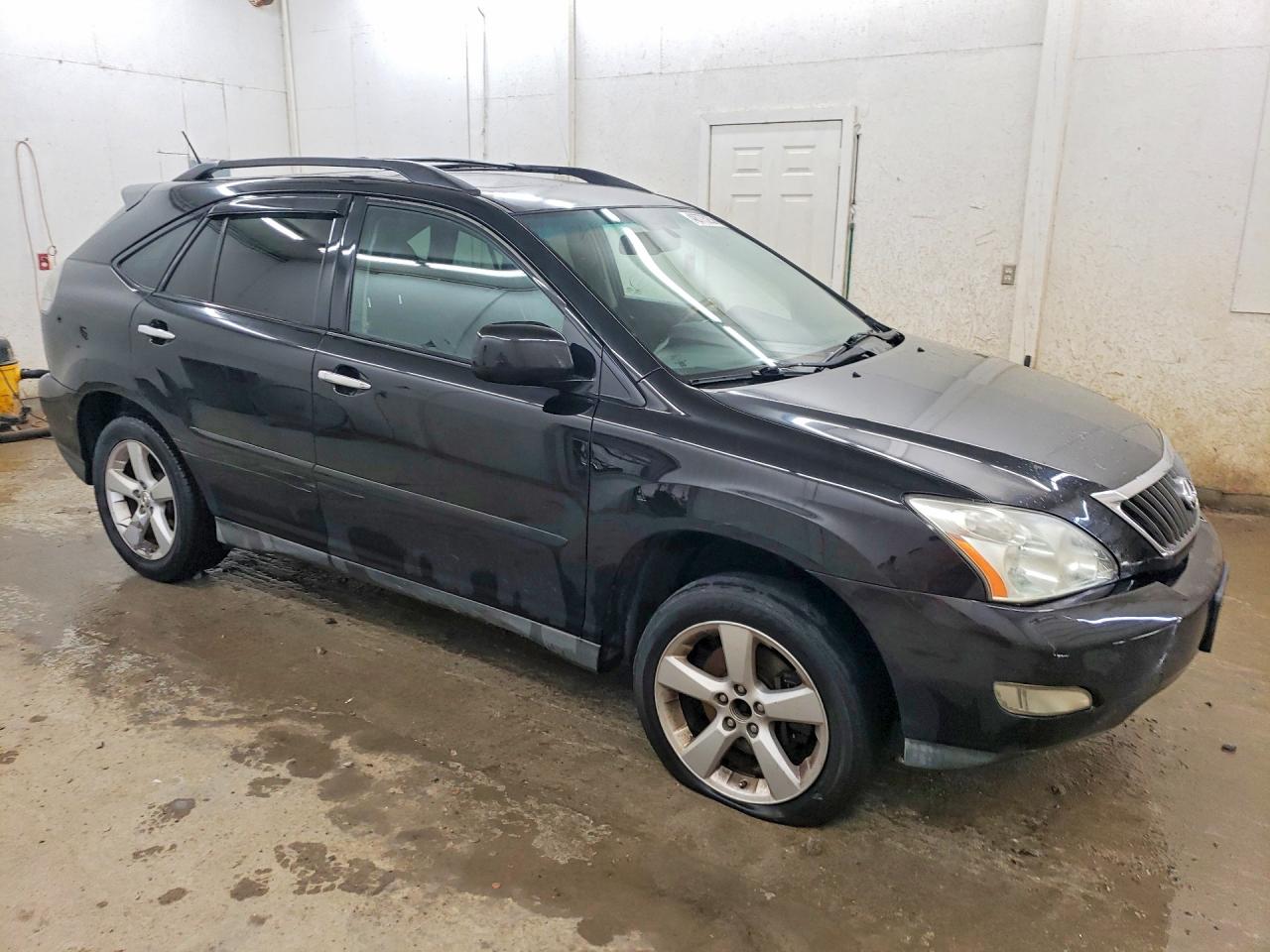 2008 Lexus Rx 350 Base Black vin: 2T2GK31U68C034534