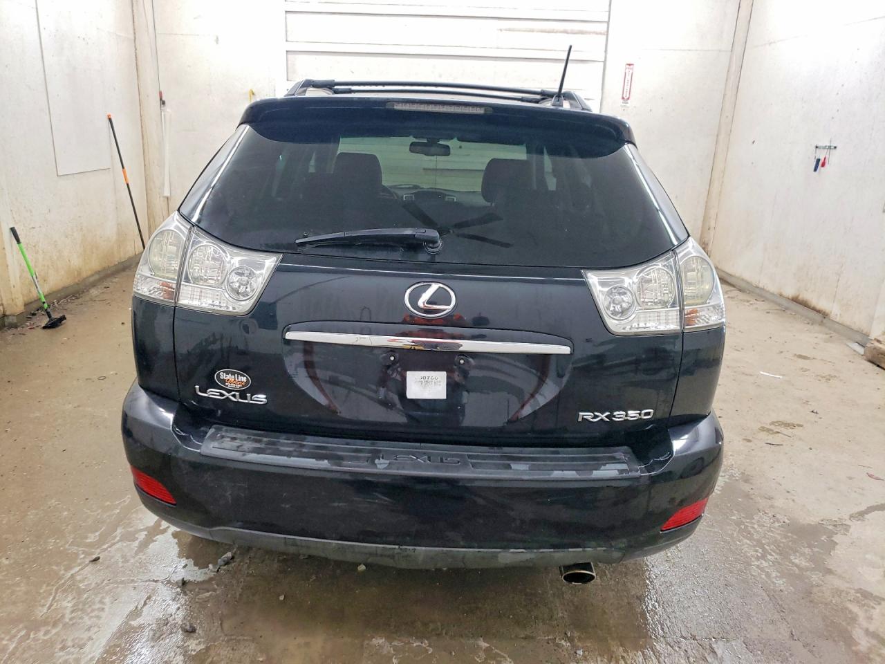 2008 Lexus Rx 350 Base Black vin: 2T2GK31U68C034534