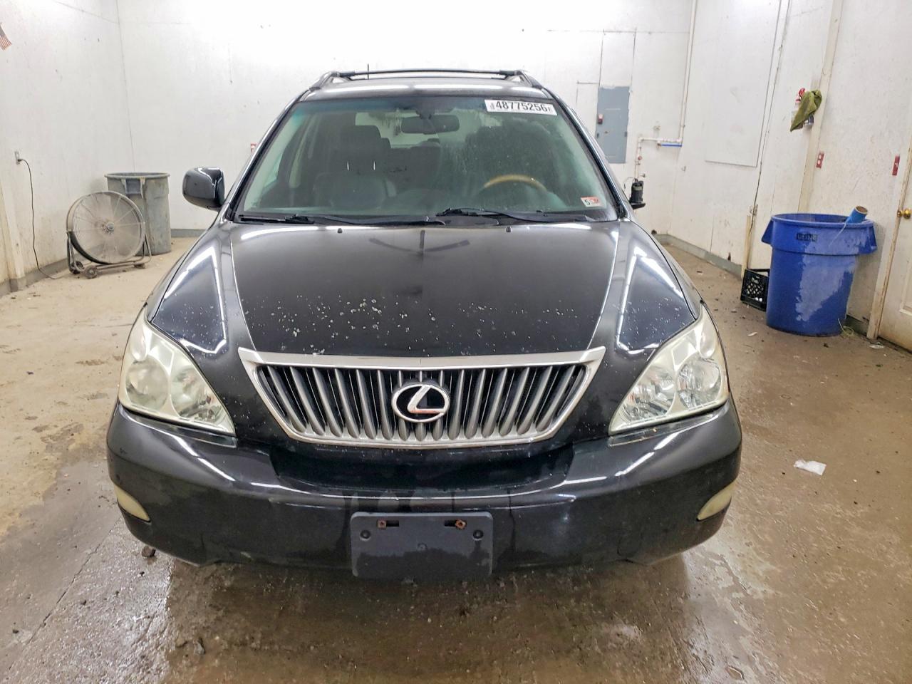 2008 Lexus Rx 350 Base Black vin: 2T2GK31U68C034534