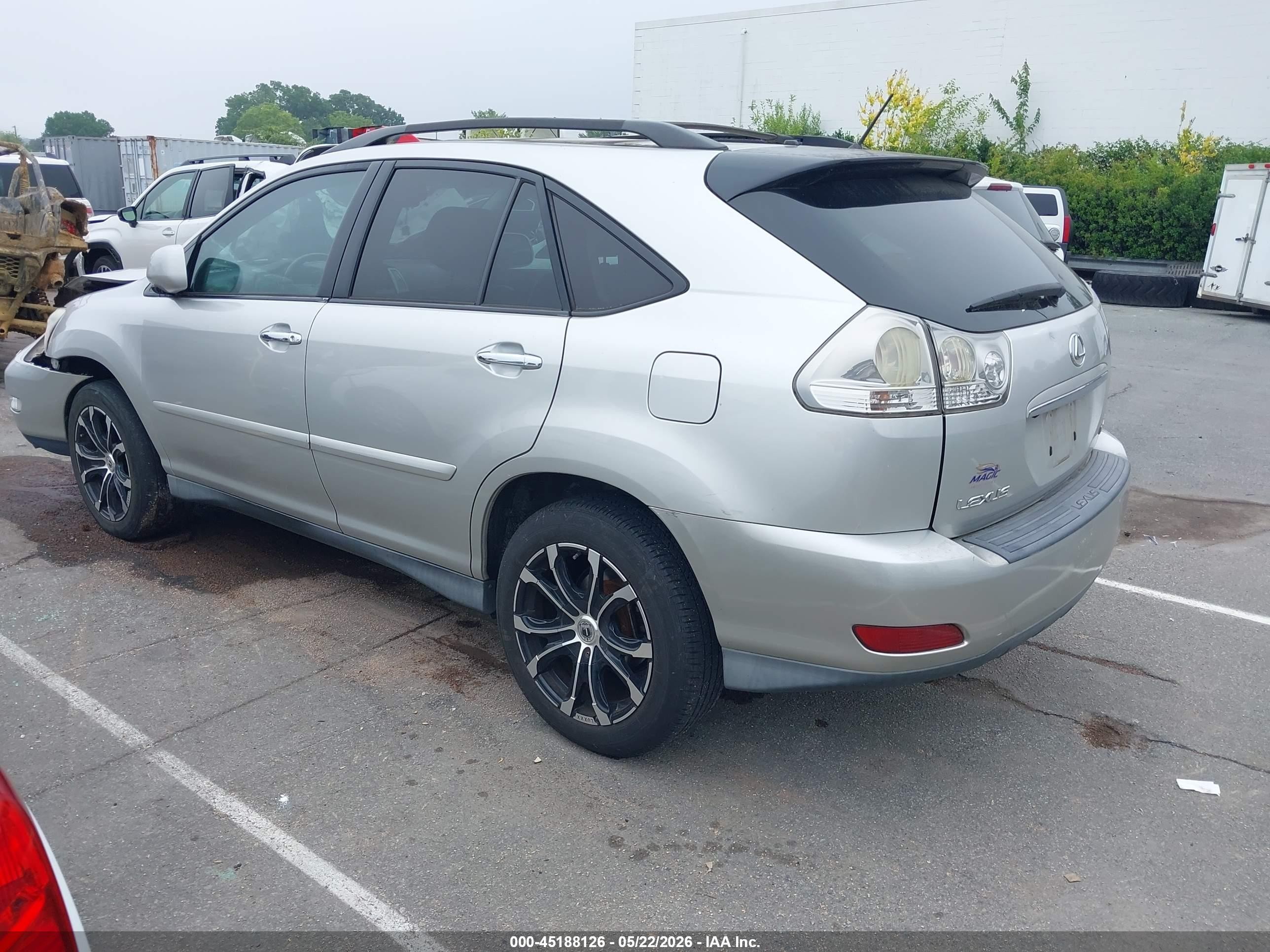 2008 Lexus Rx 350 Silver vin: 2T2GK31U68C043069