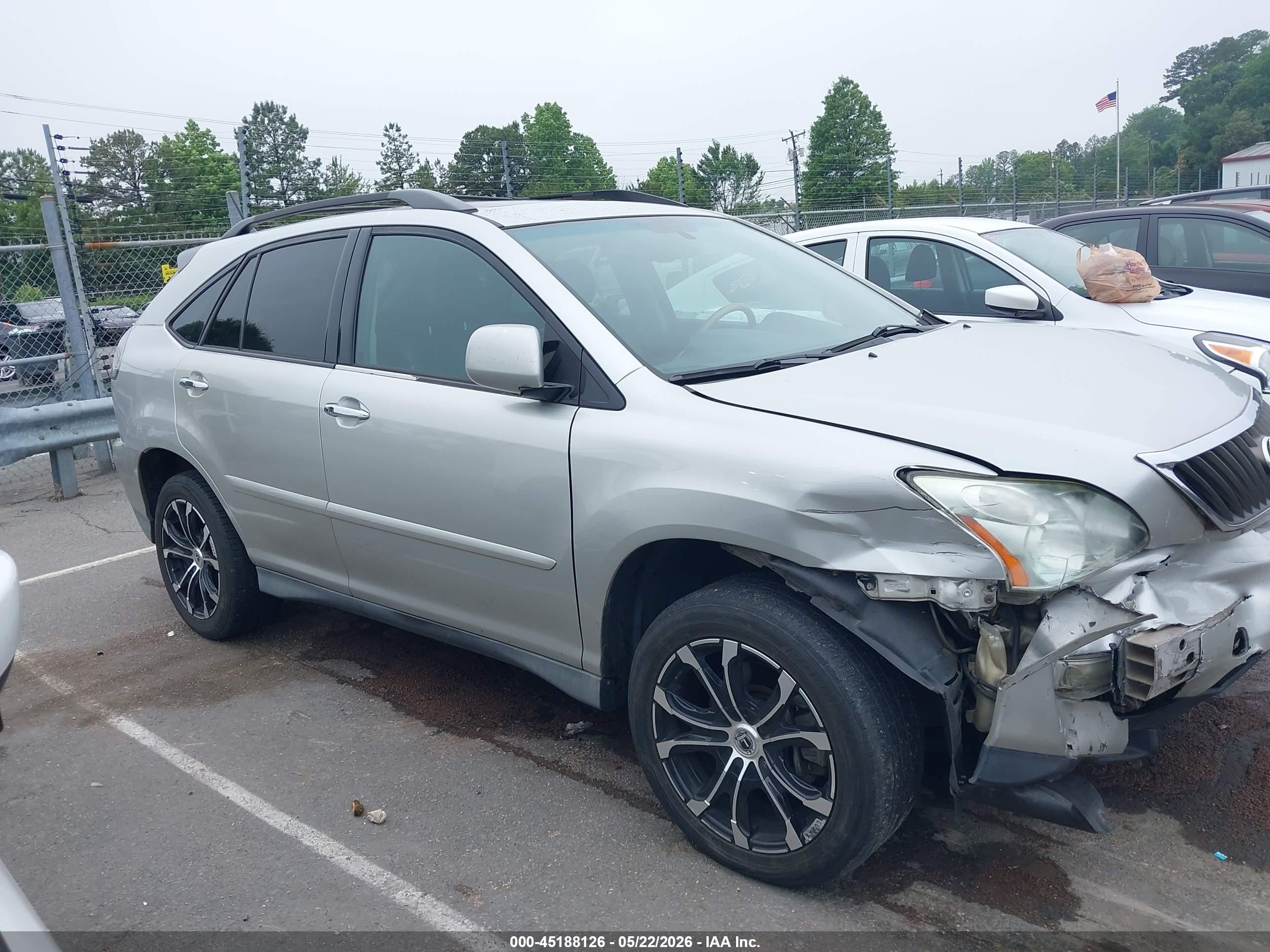 2008 Lexus Rx 350 Silver vin: 2T2GK31U68C043069